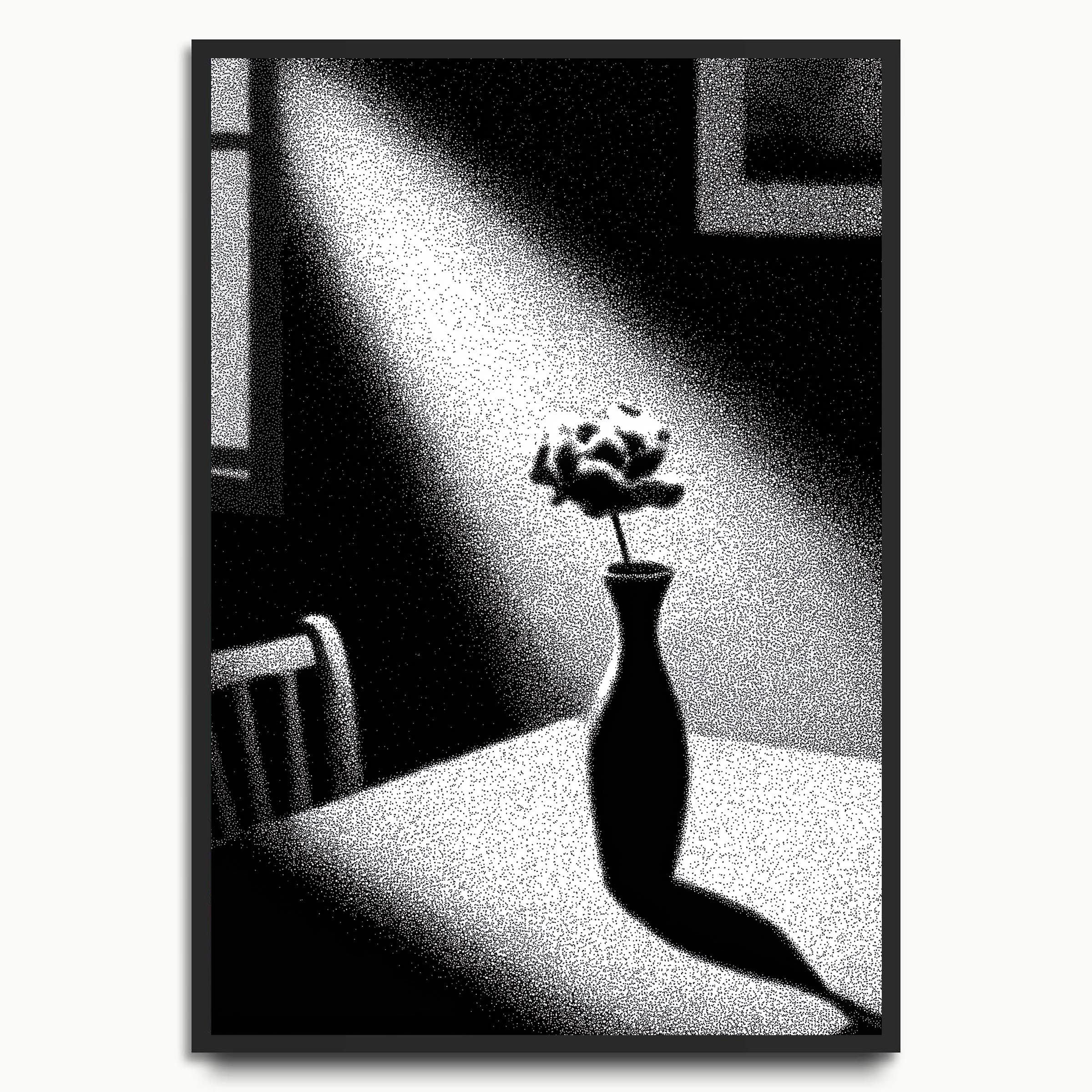 Black & White Plant 2