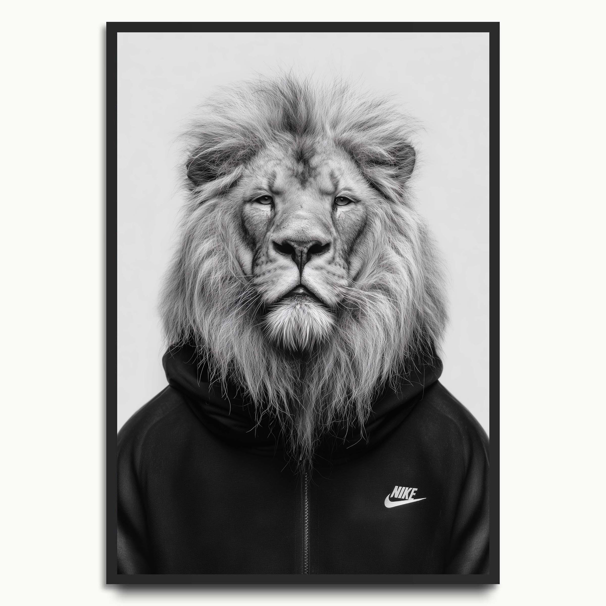 Streetwear Lion Portrait