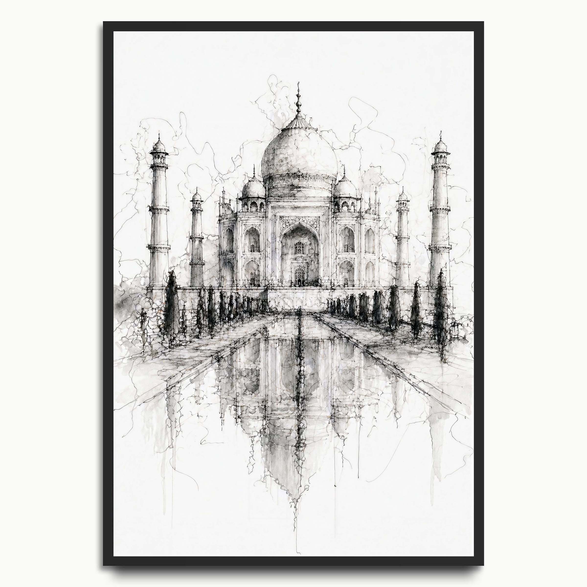 Taj Mahal Sketch