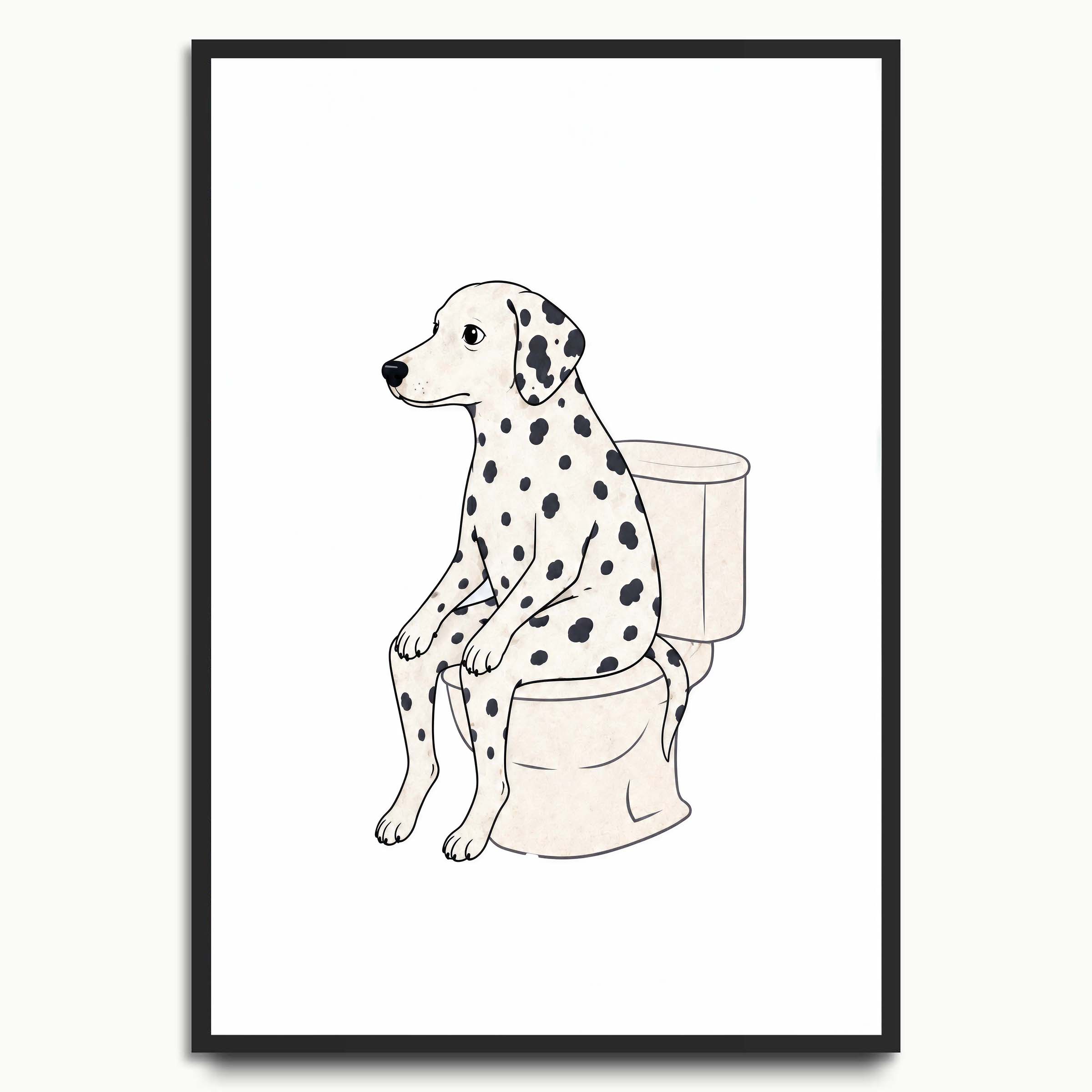 Toilet Break Dalmatian