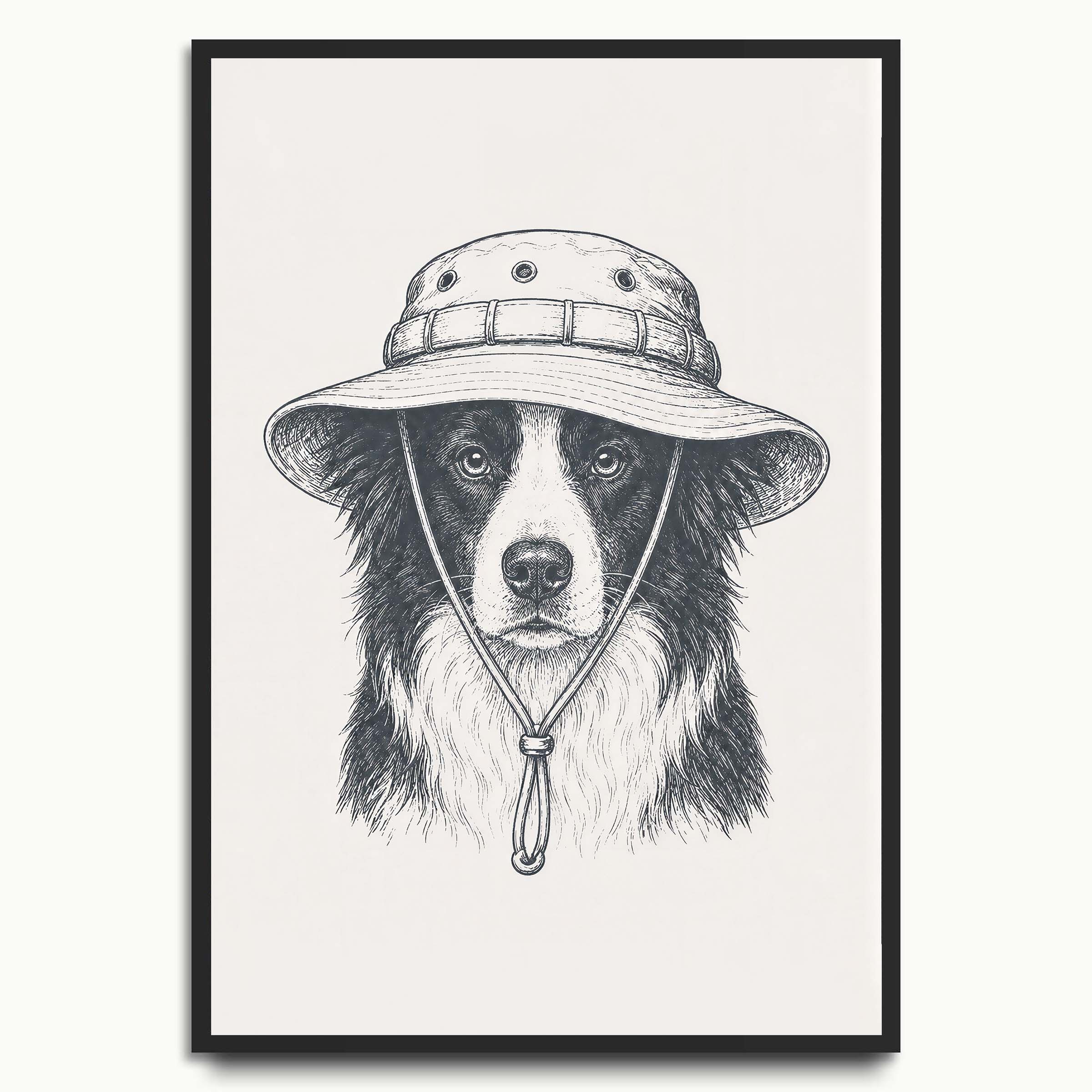 Bucket Hat Collie