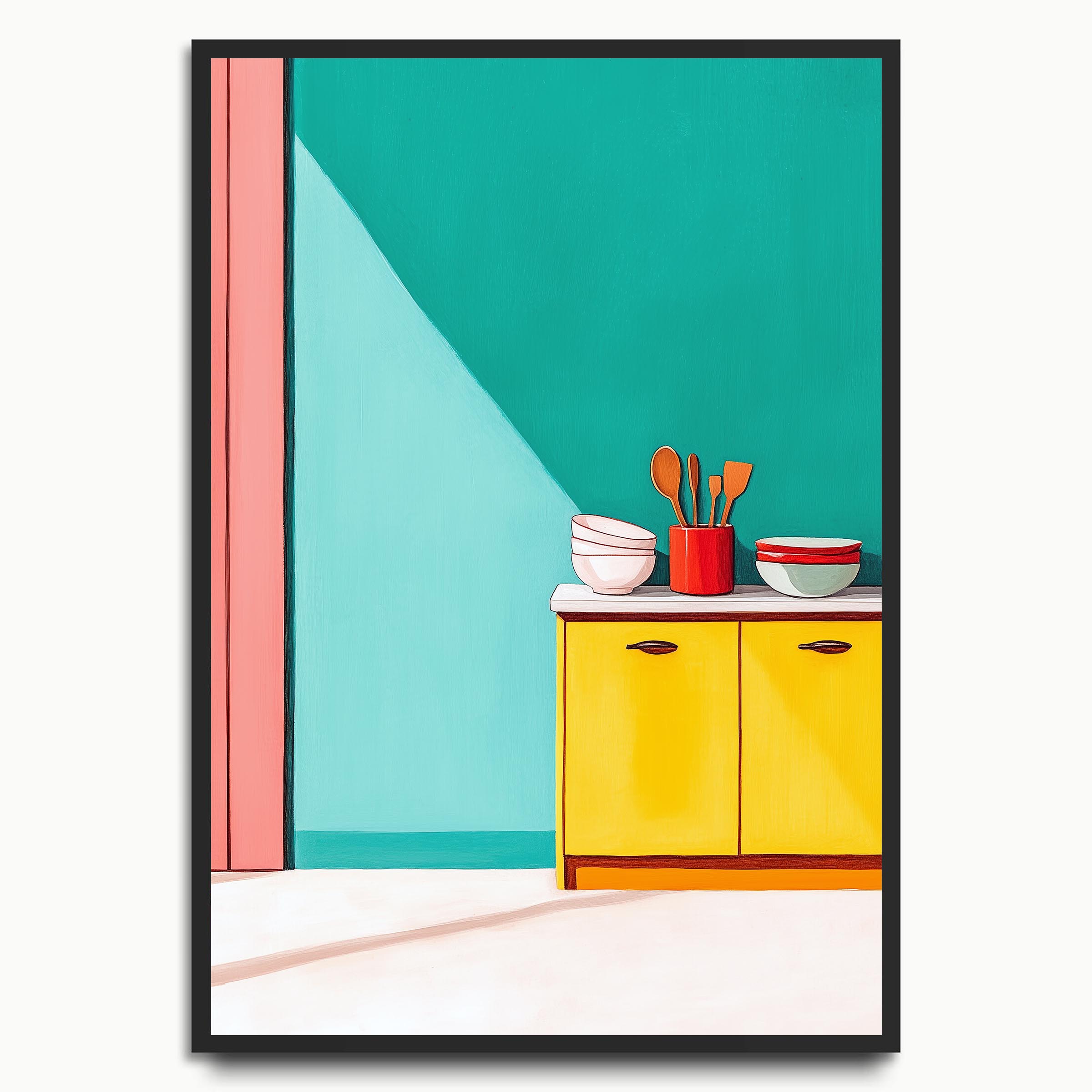 Retro Kitchen Charm