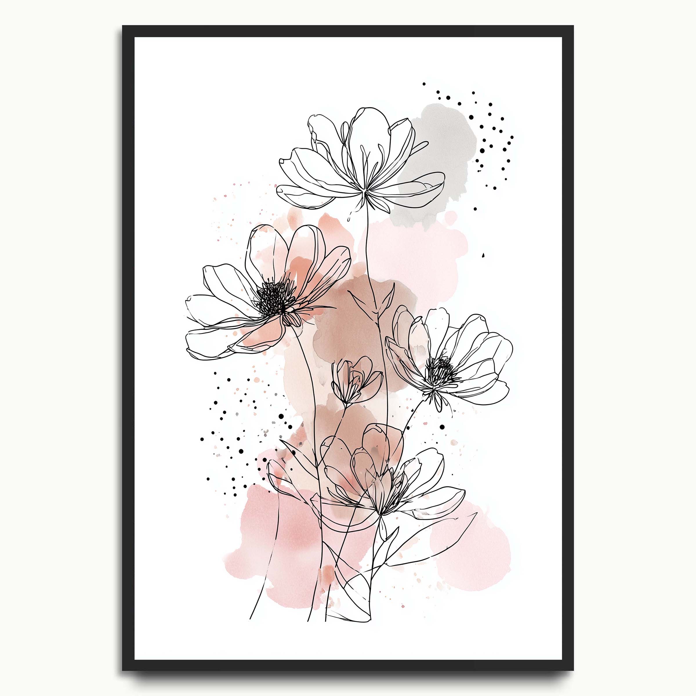 Blush Botanical Lines