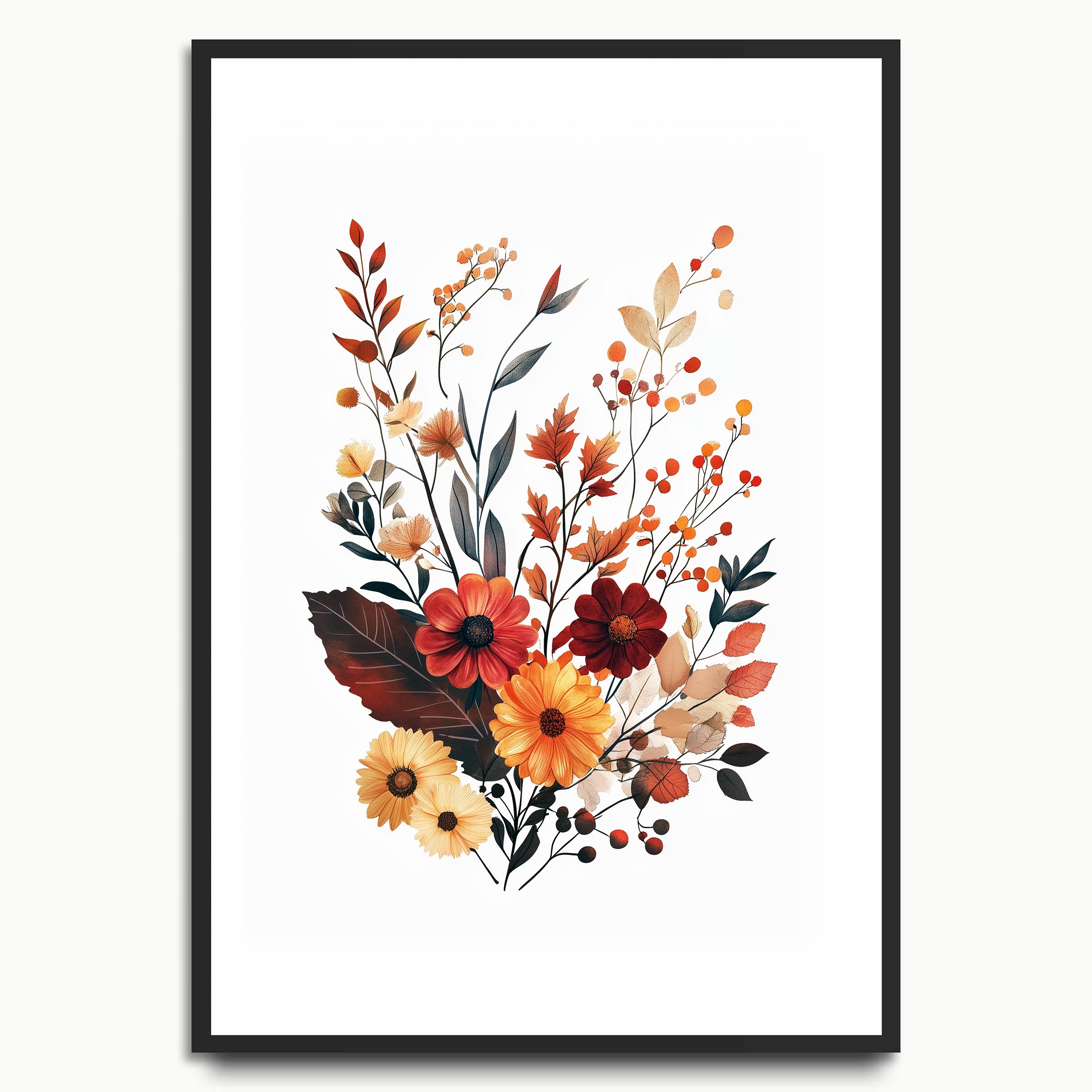 Minimal Autumn Flowers