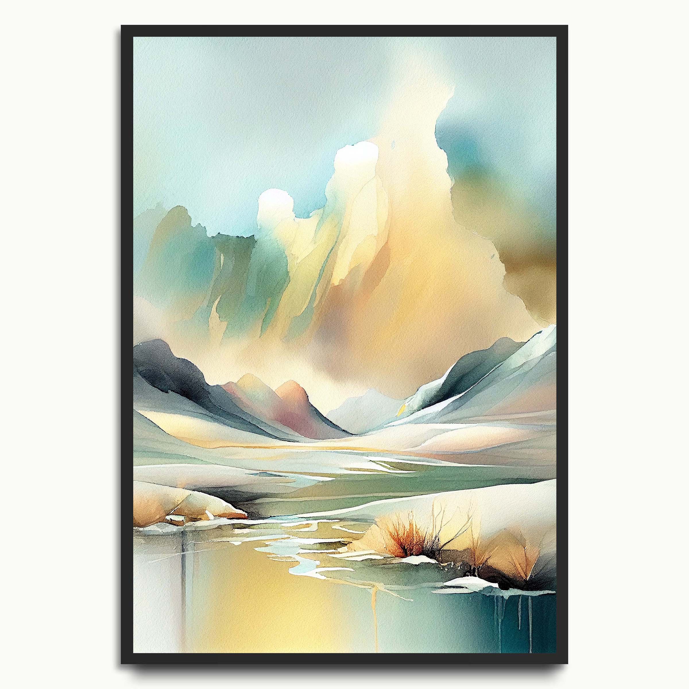 Watercolour Hills