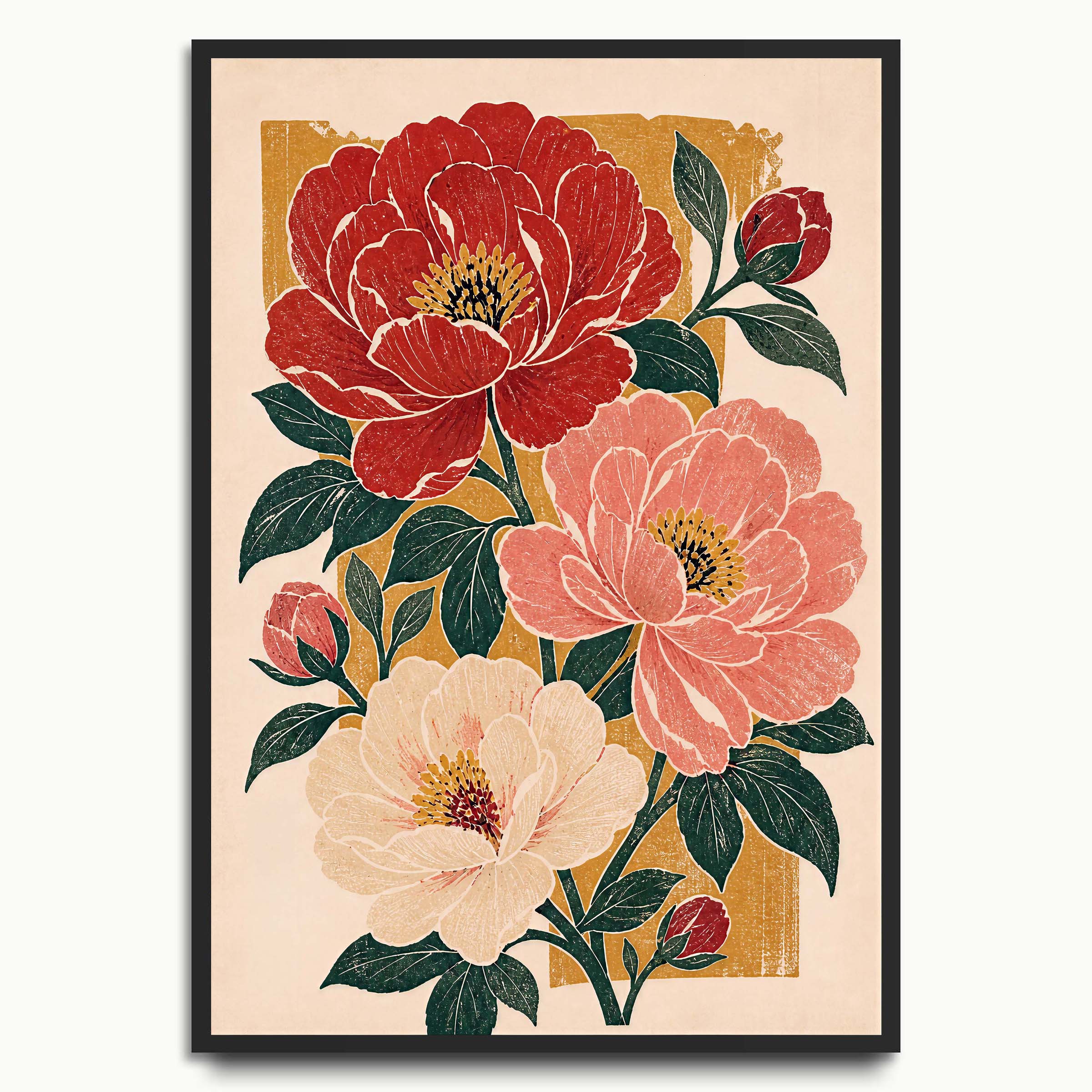 Red Peony Garden