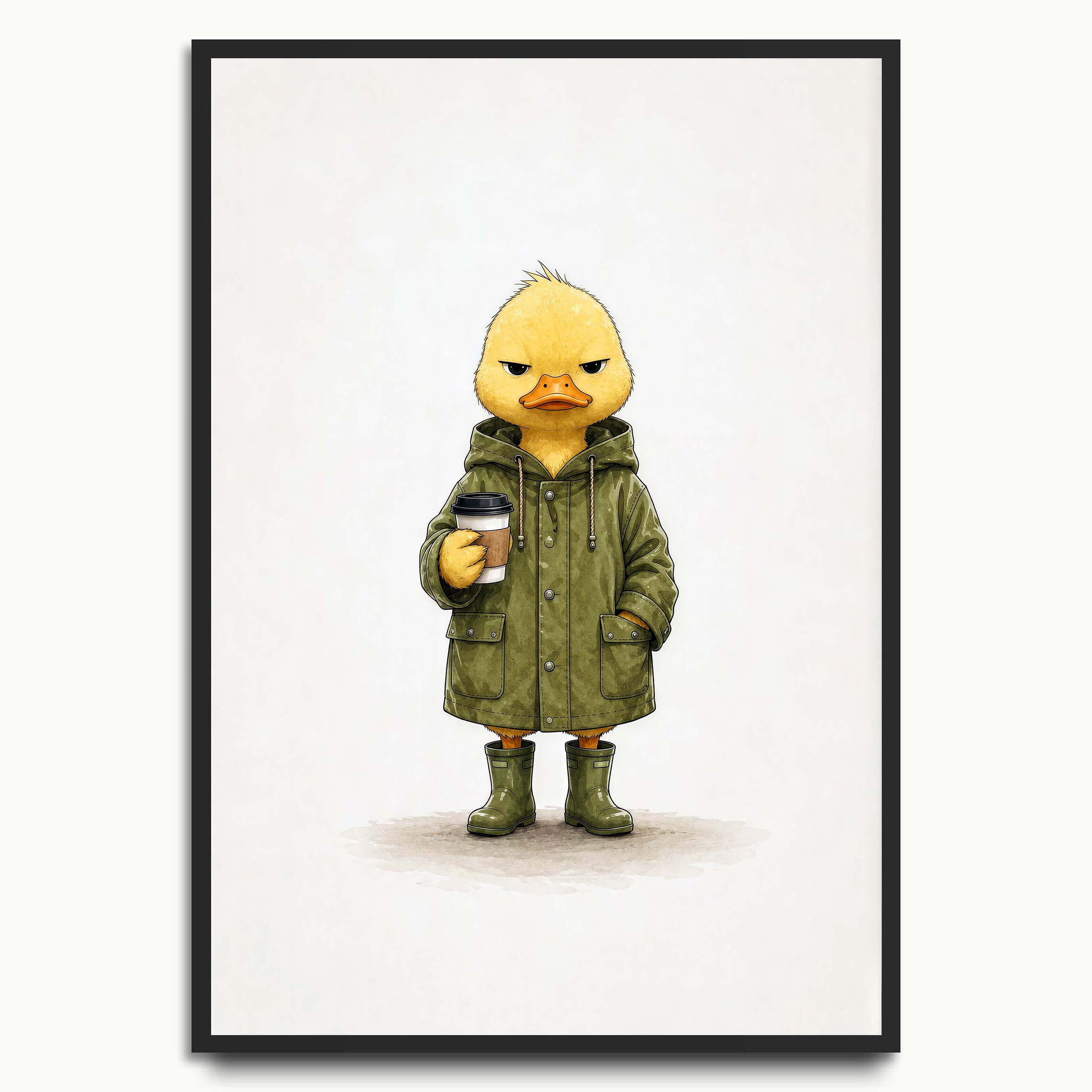 Raincoat Duckling