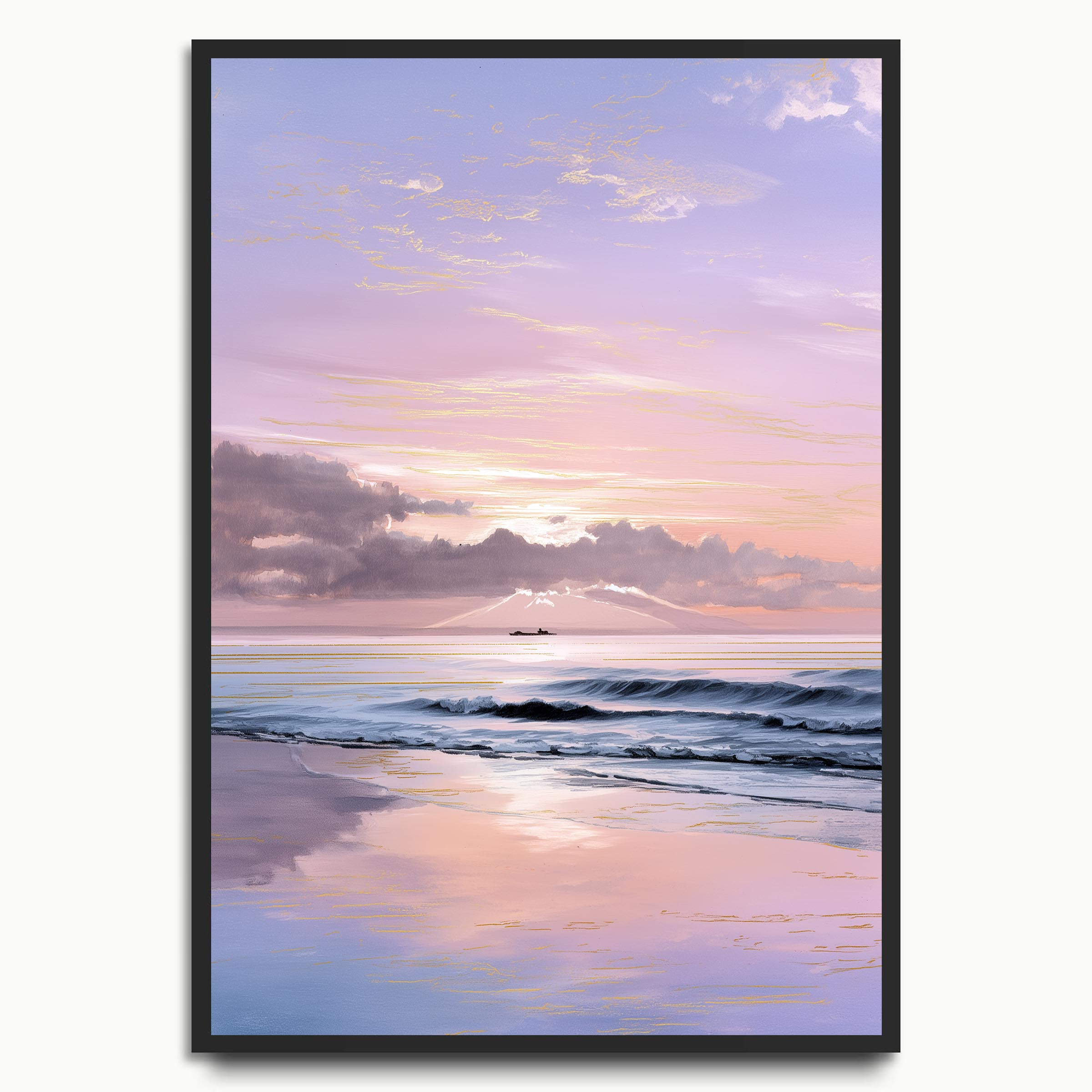 Pastel Sunset Seascape