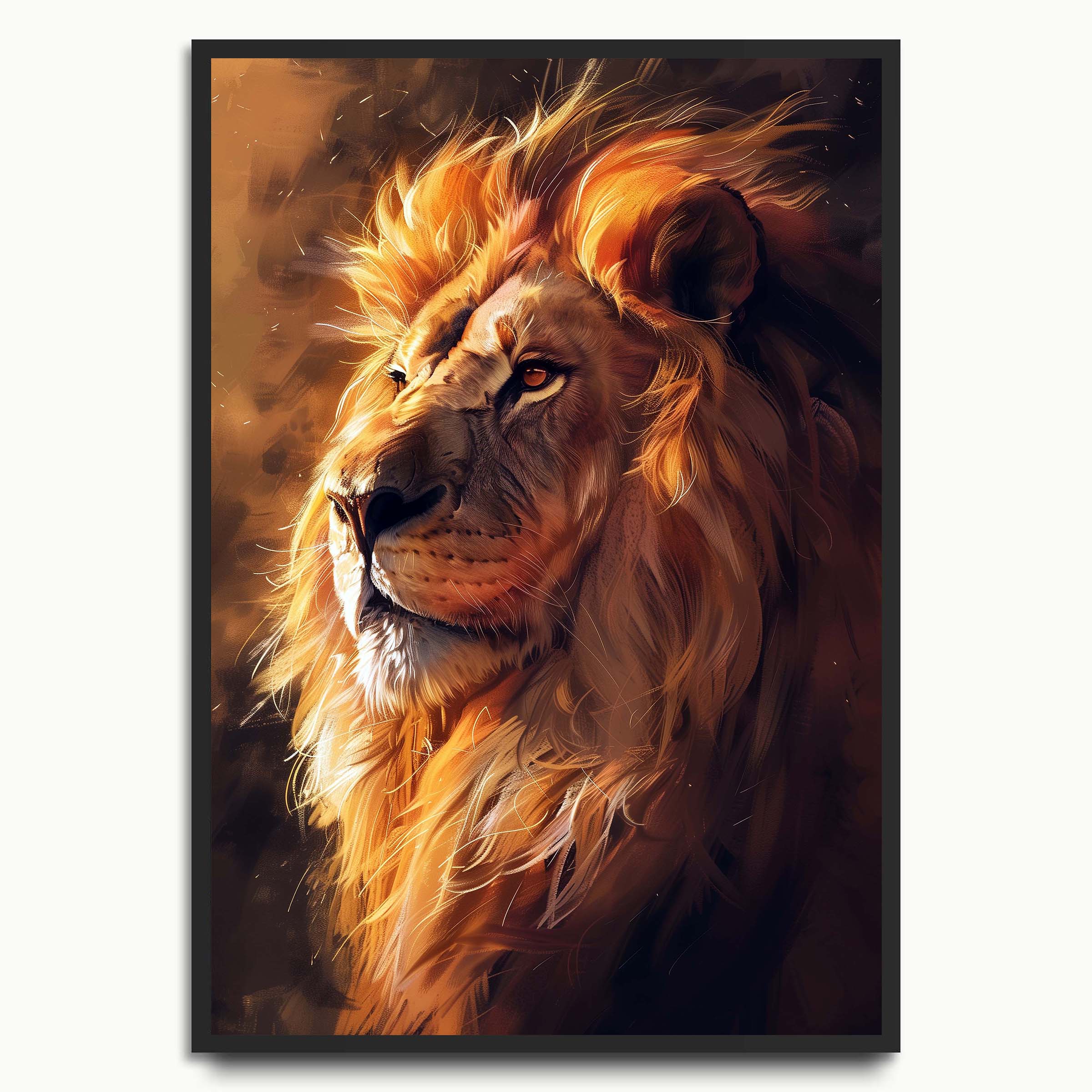 Sunlit Lion Mane