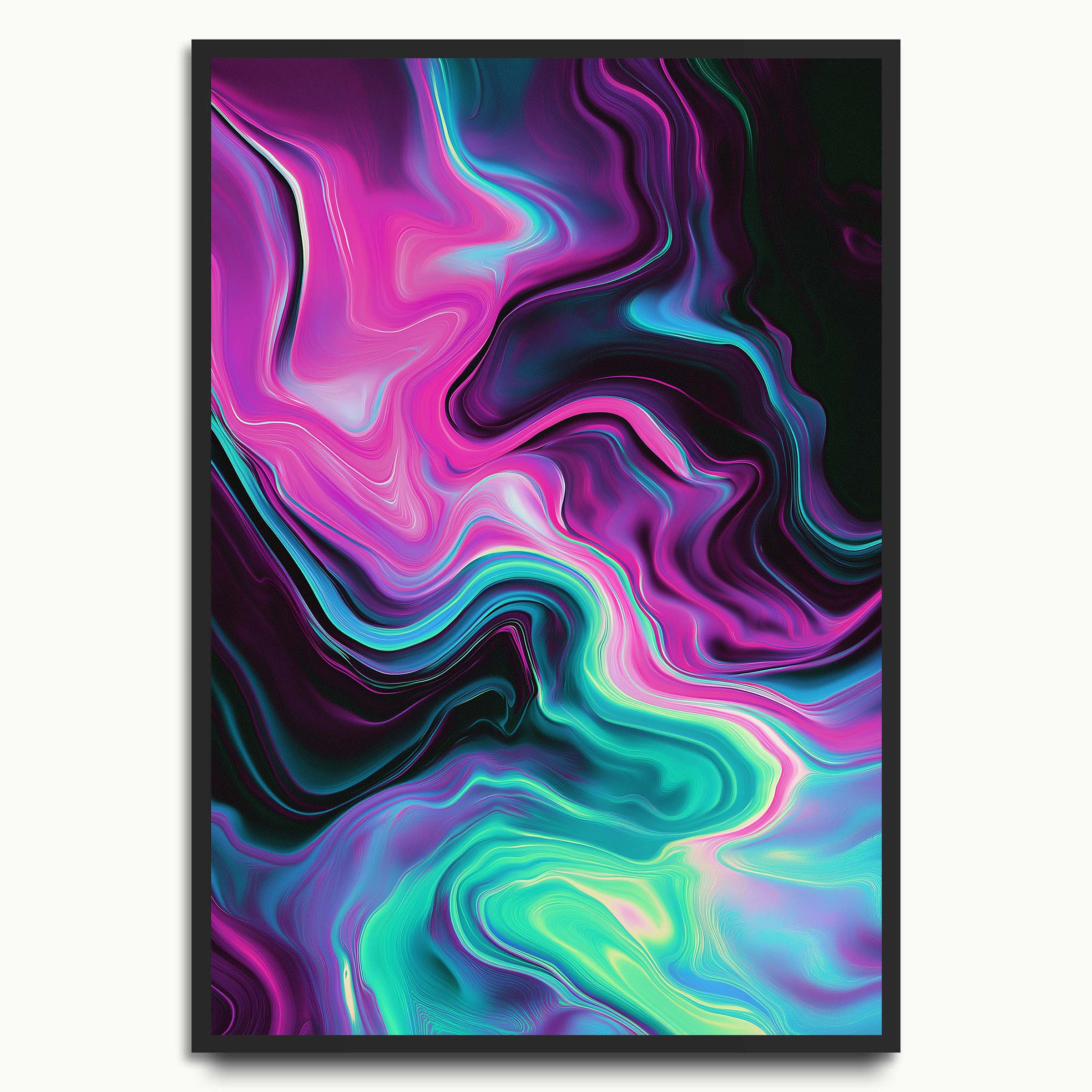 Neon Marble Flow