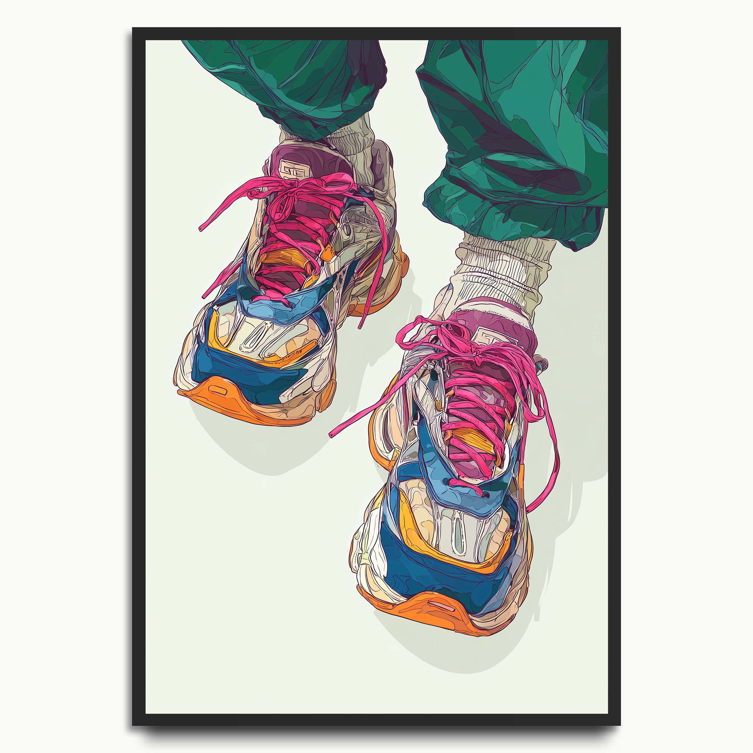 Colourful Trainers