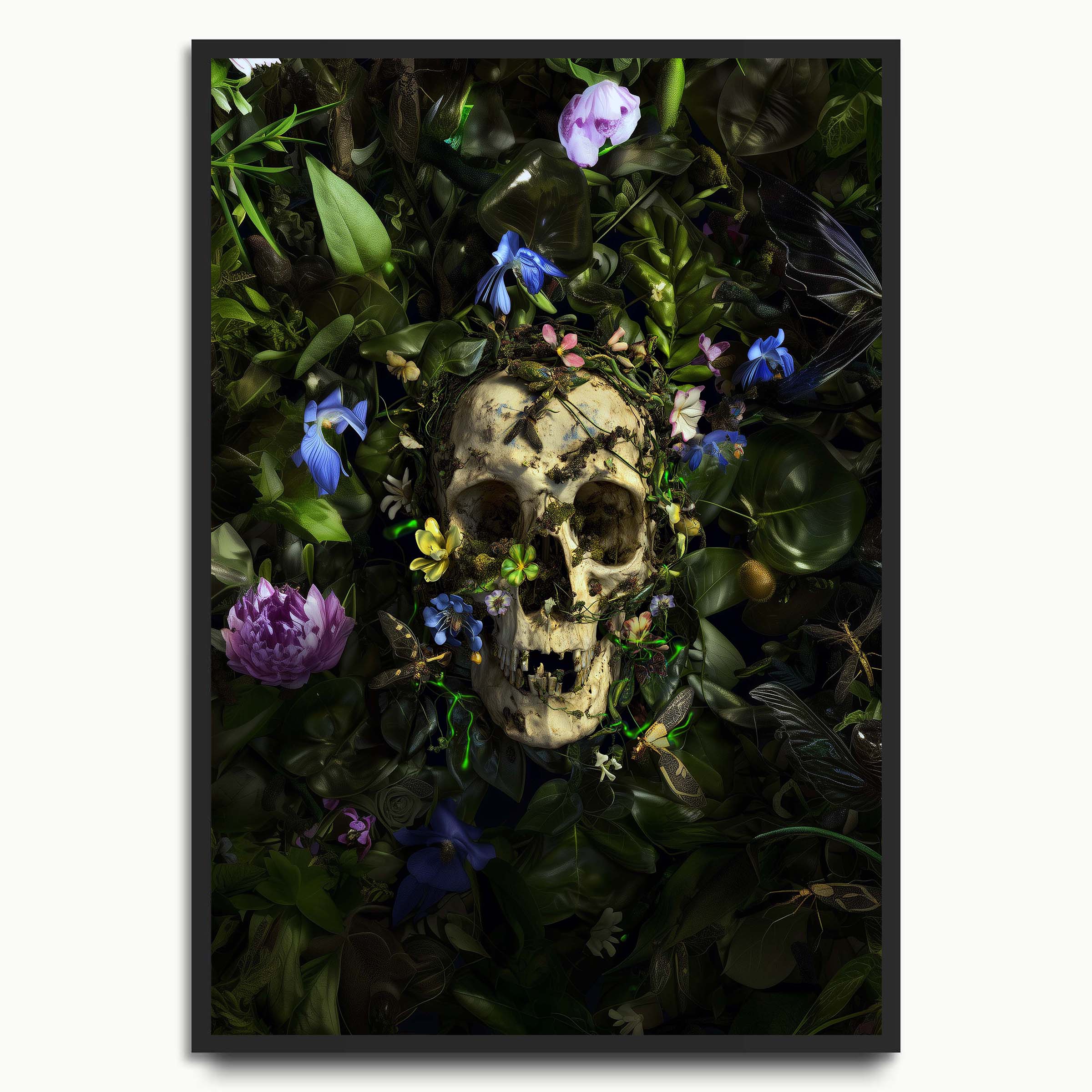 Floral Skull