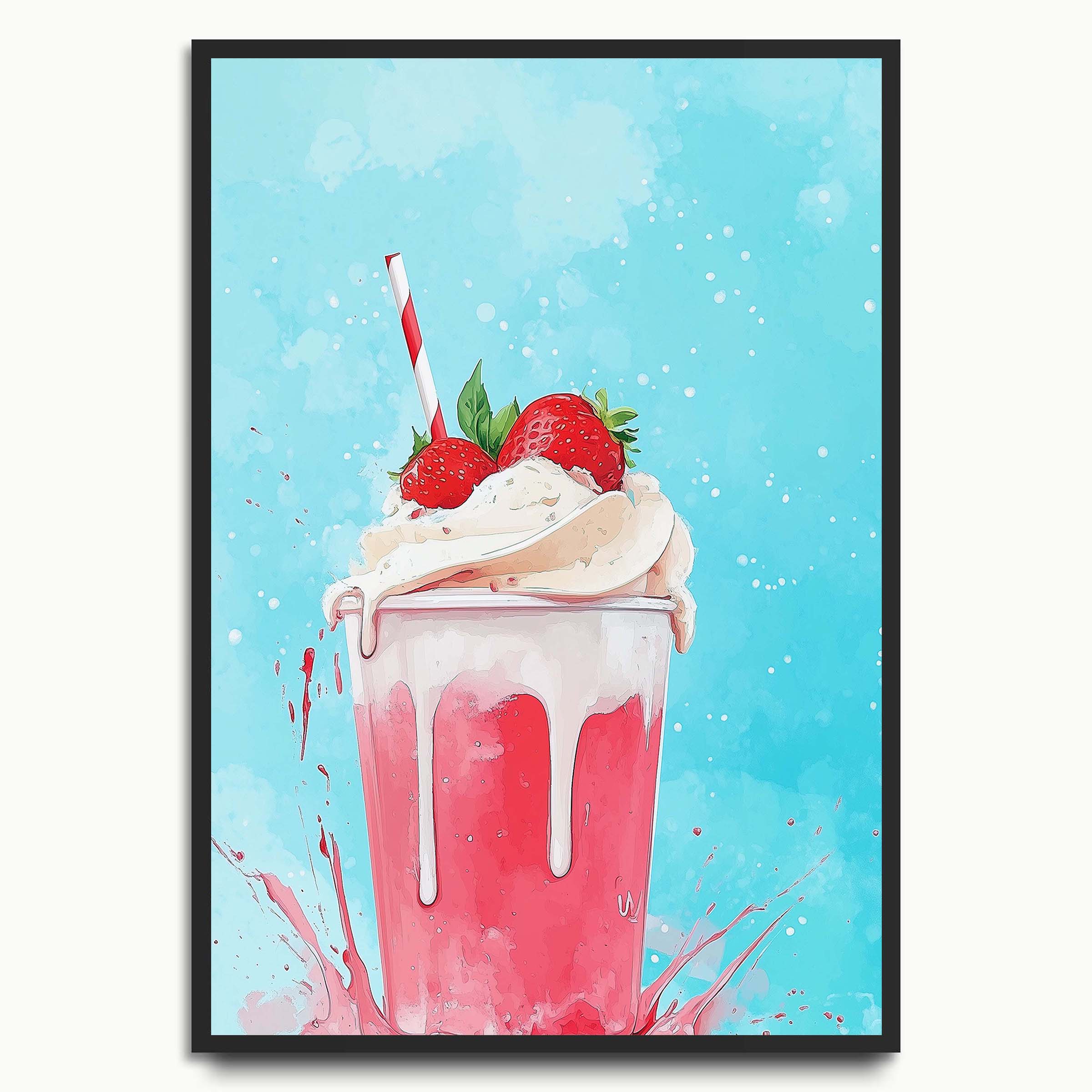 Strawberry Milkshake Delight