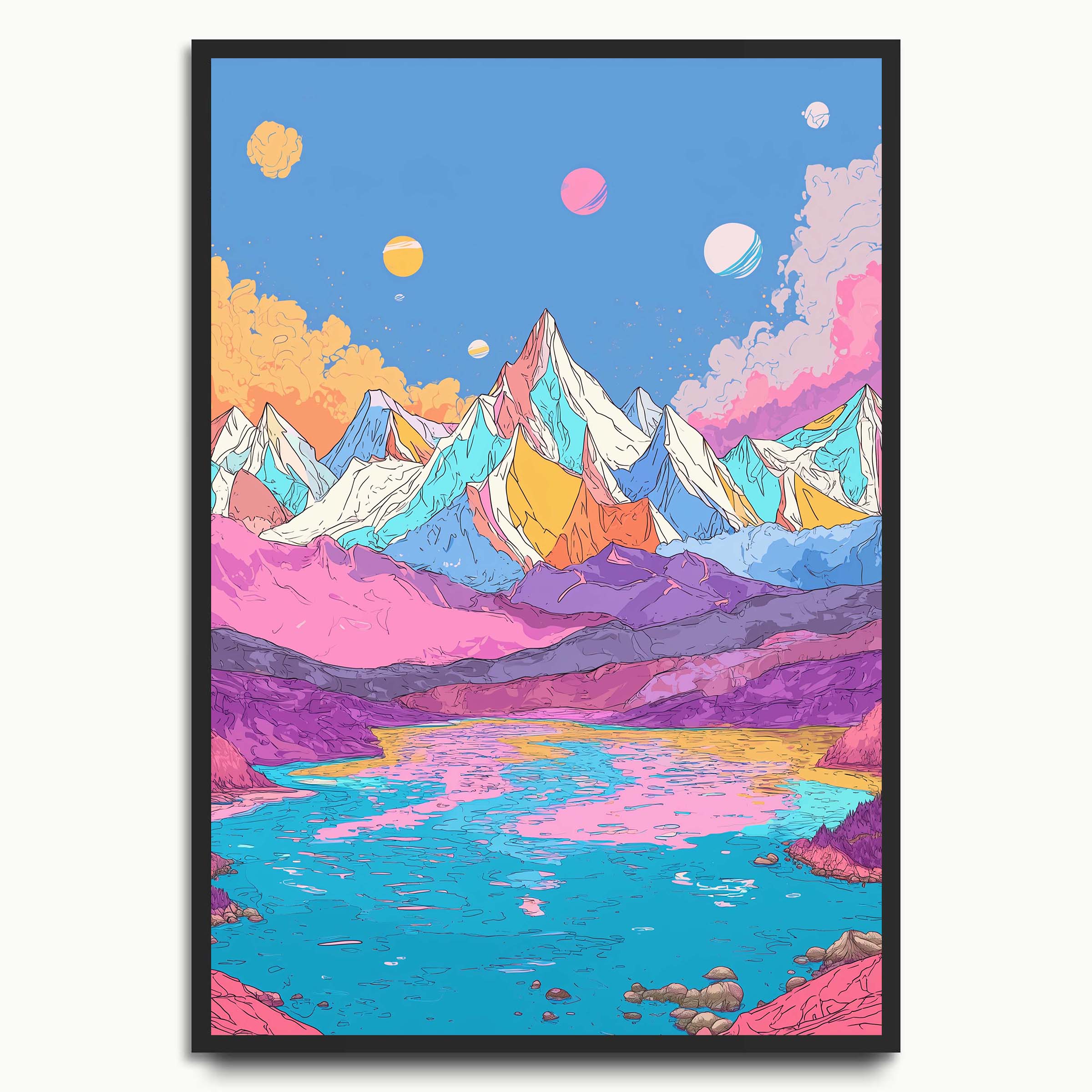 Mystical Mountain Range