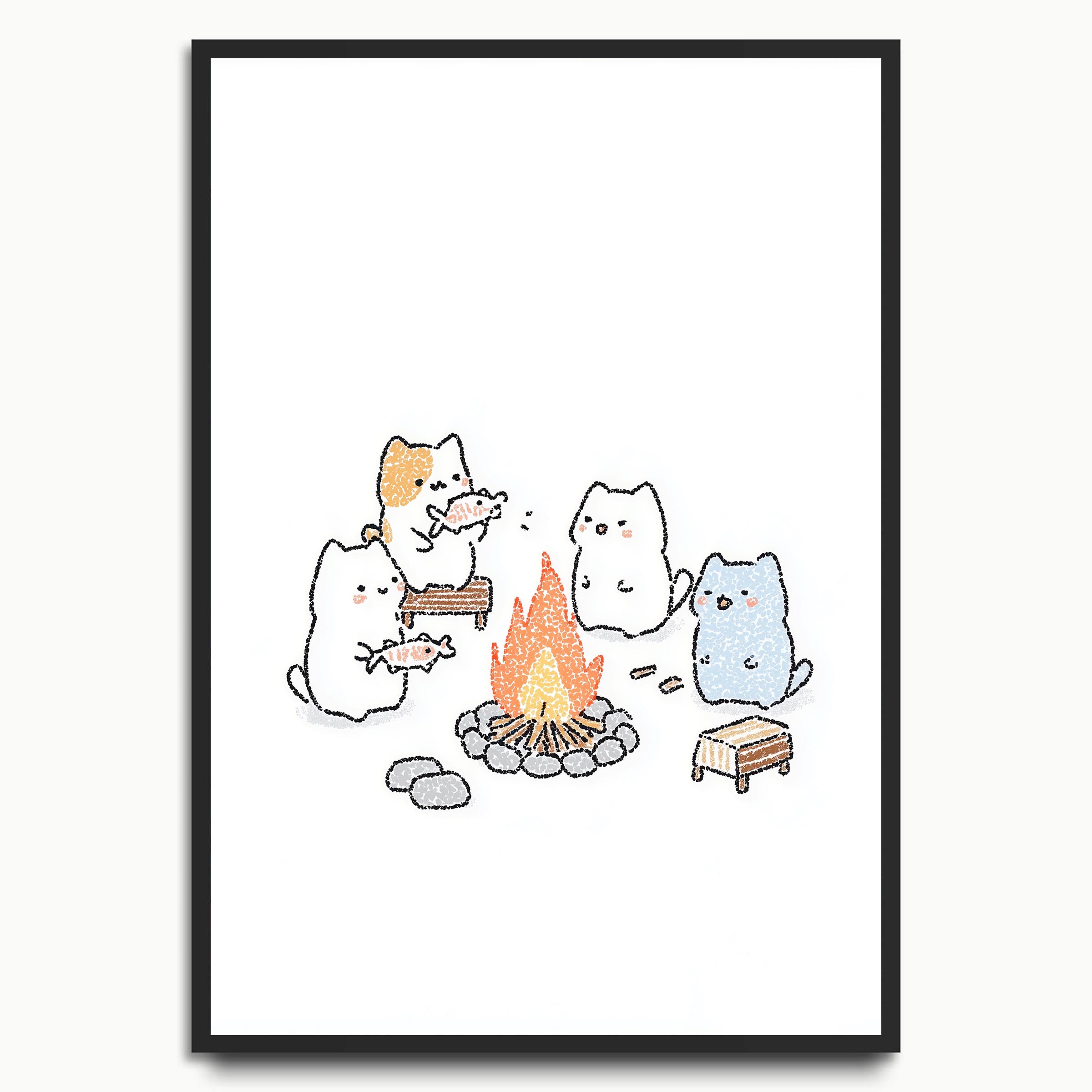 Campfire Kittens