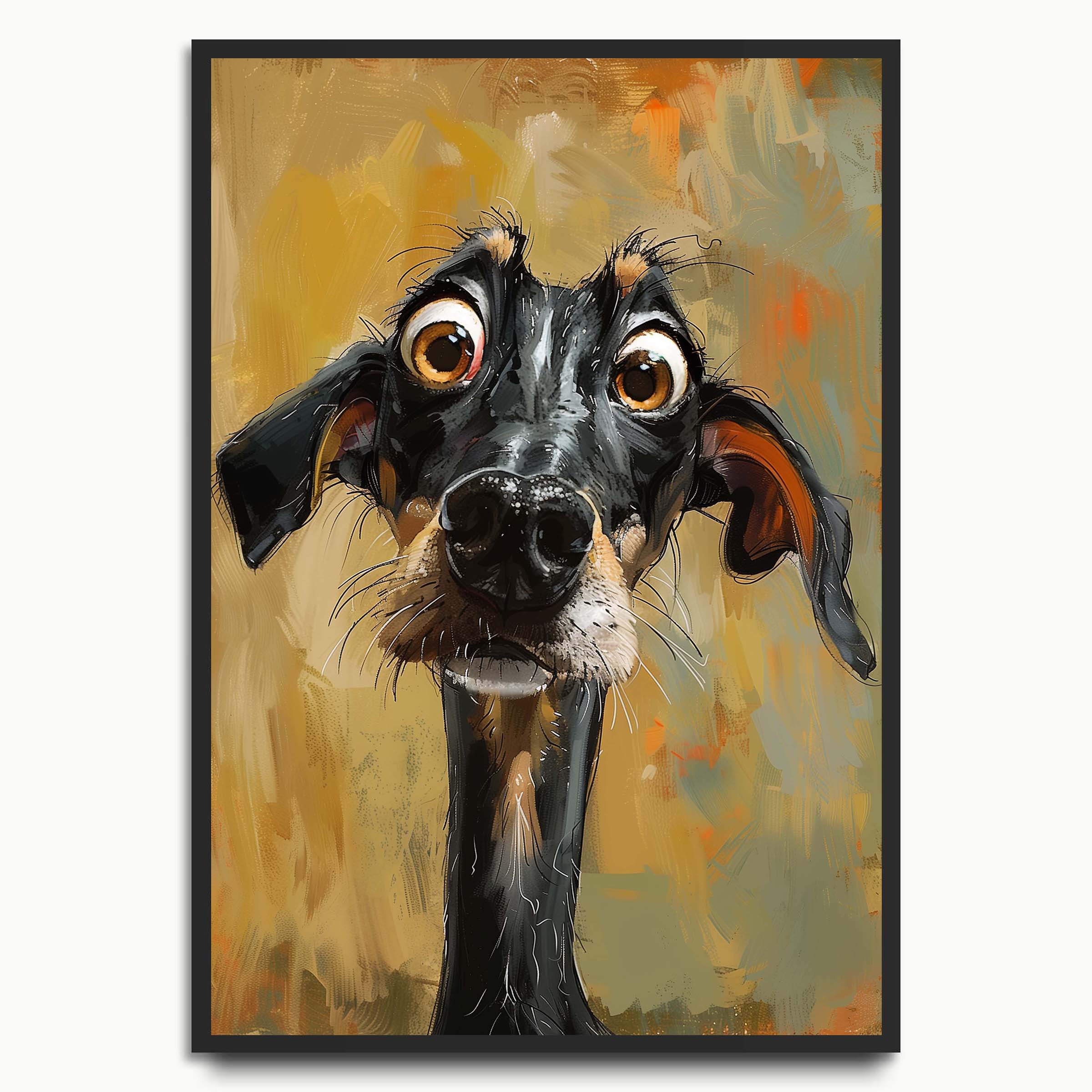 Scruffy Pup Portrait