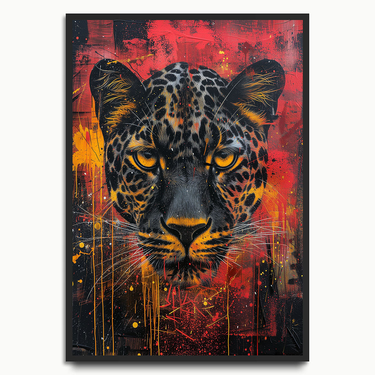 Abstract Leopard