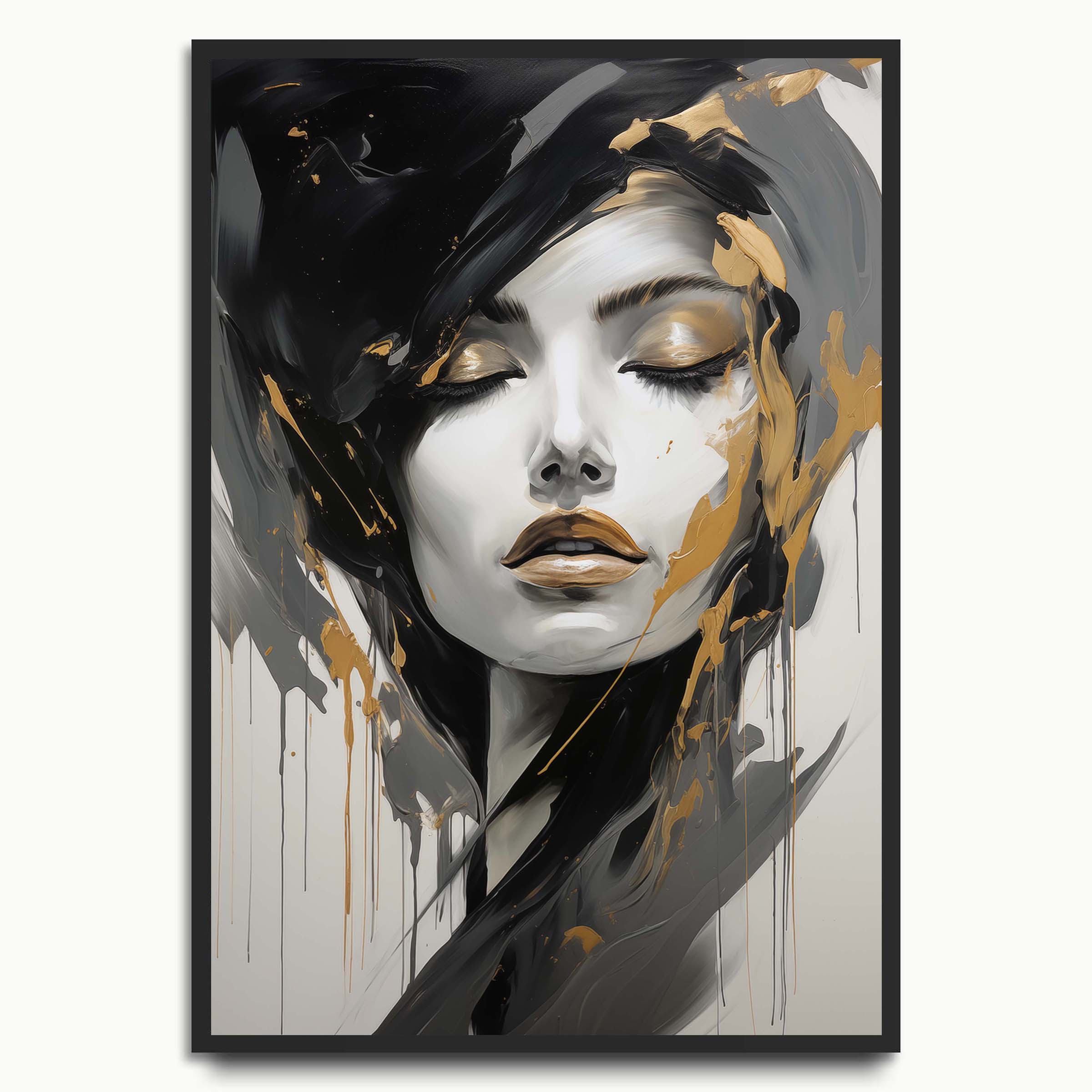 Golden Shadow Portrait