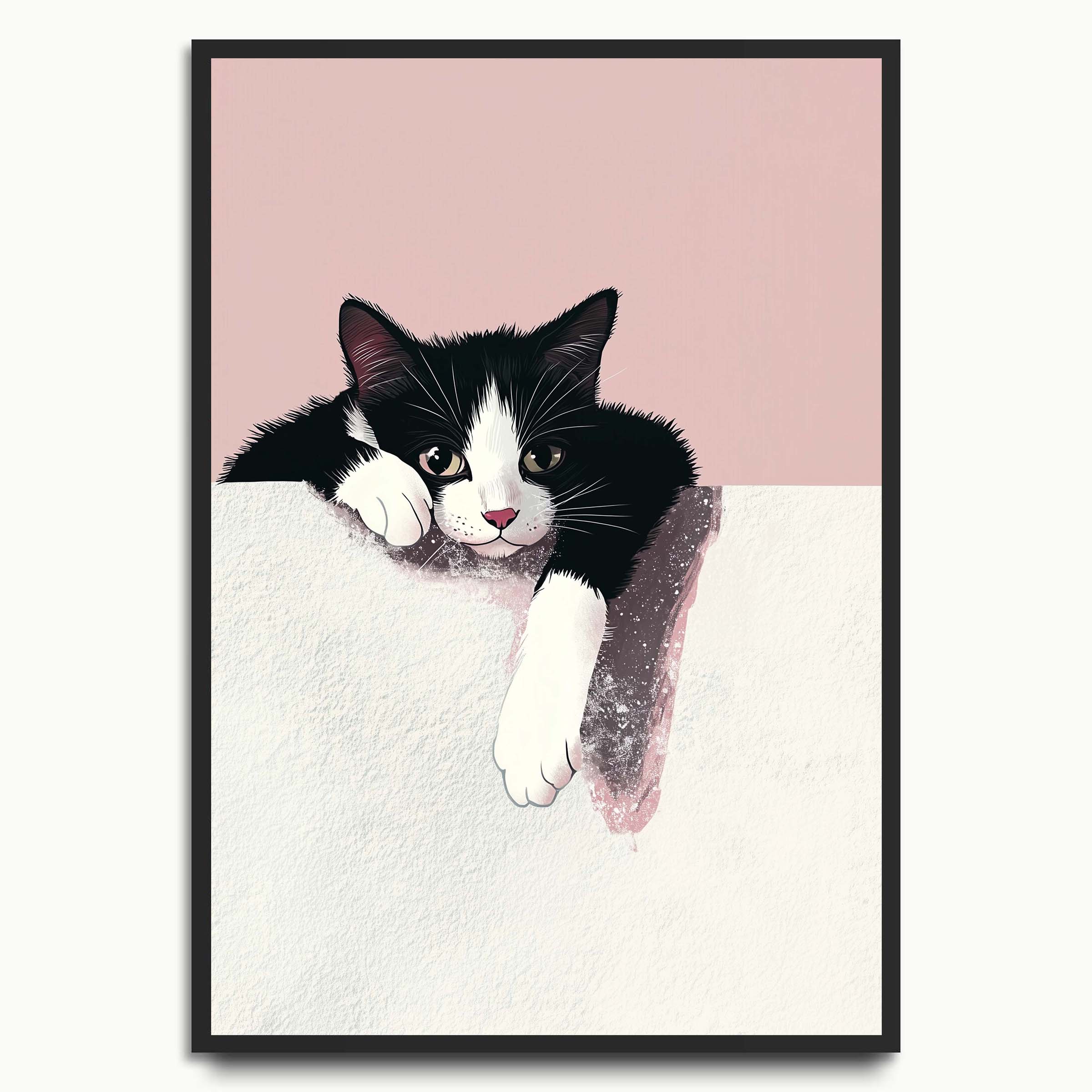 Black And White Cat