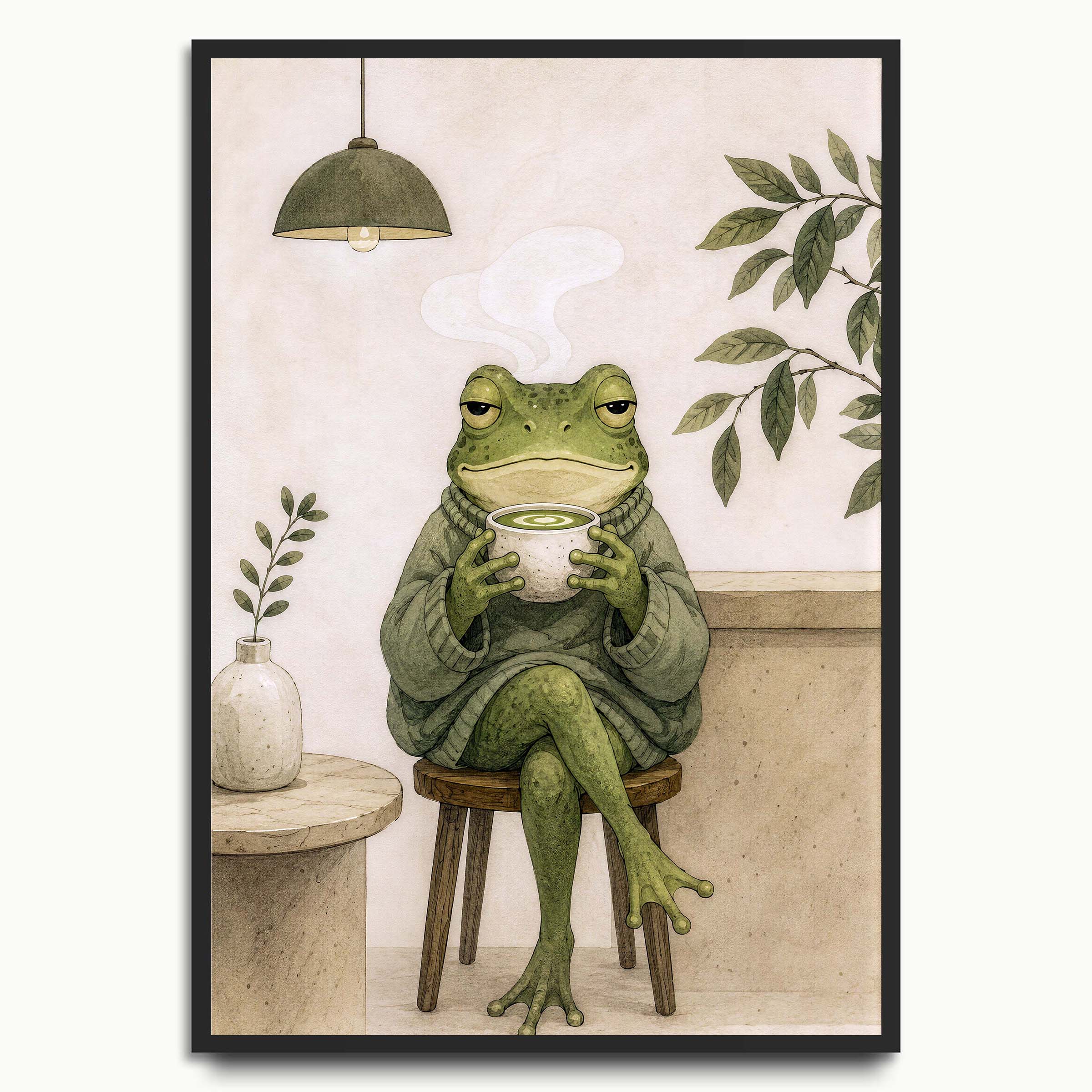 Frog Reading Nook