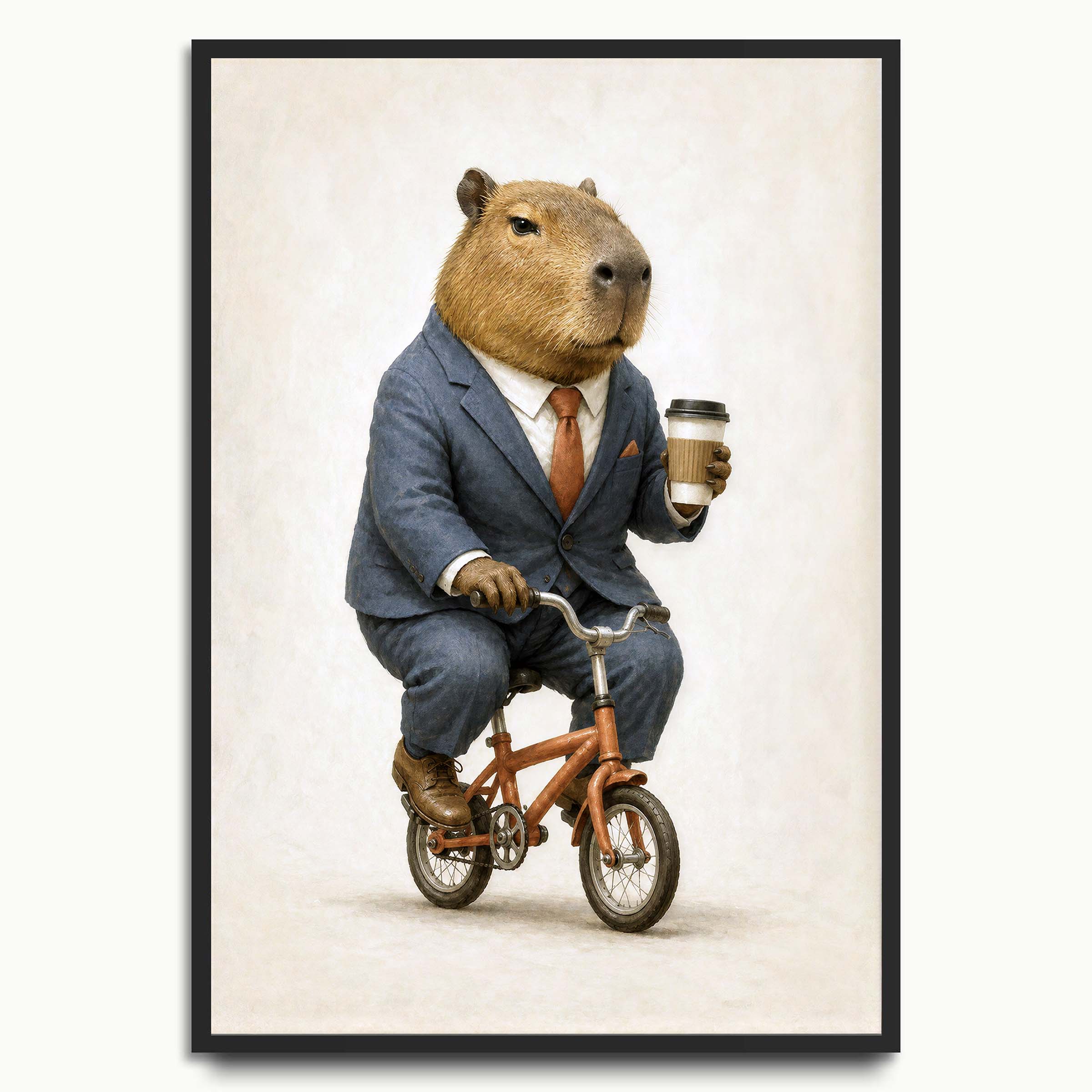 Capybara Coffee Ride