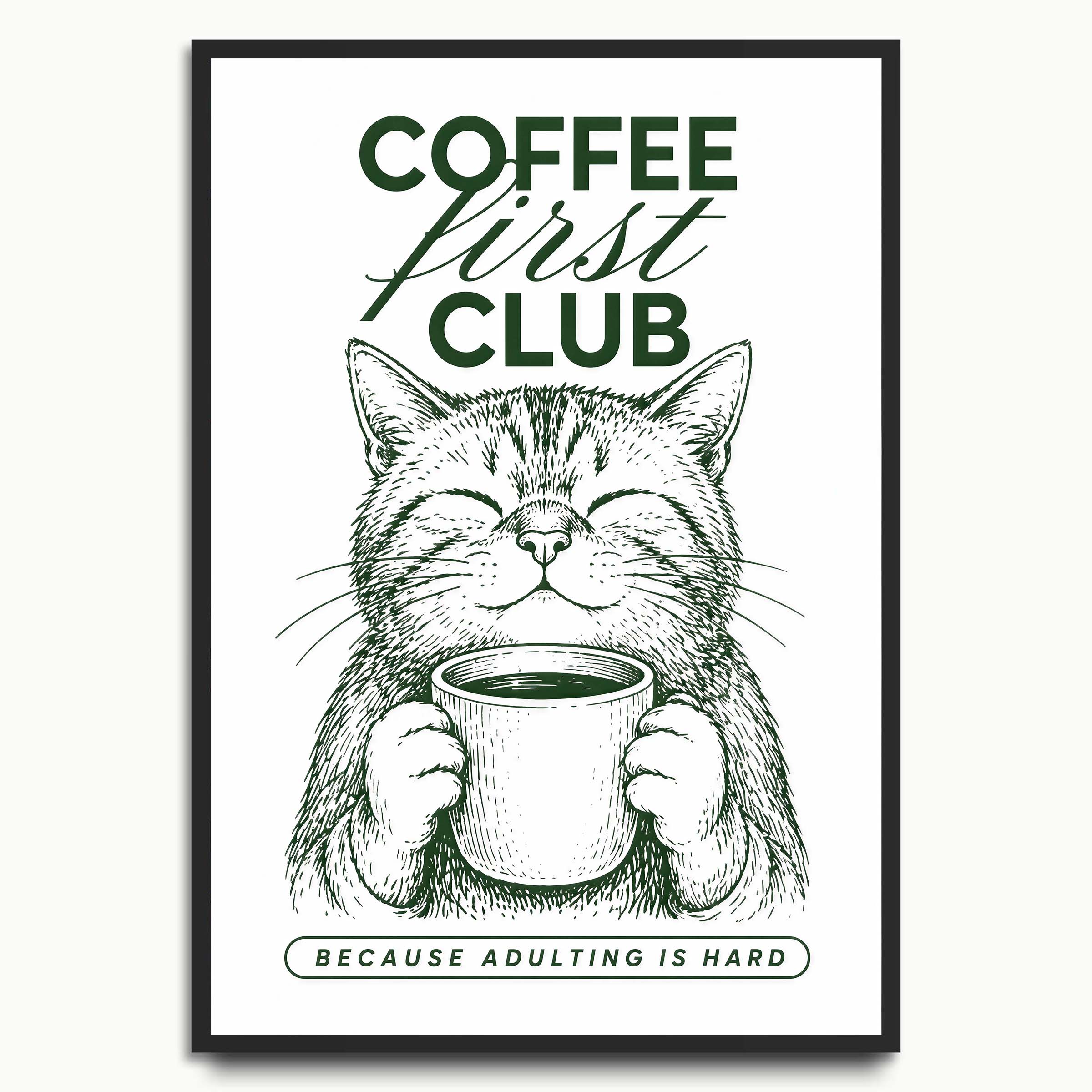 Coffee First Club Cat