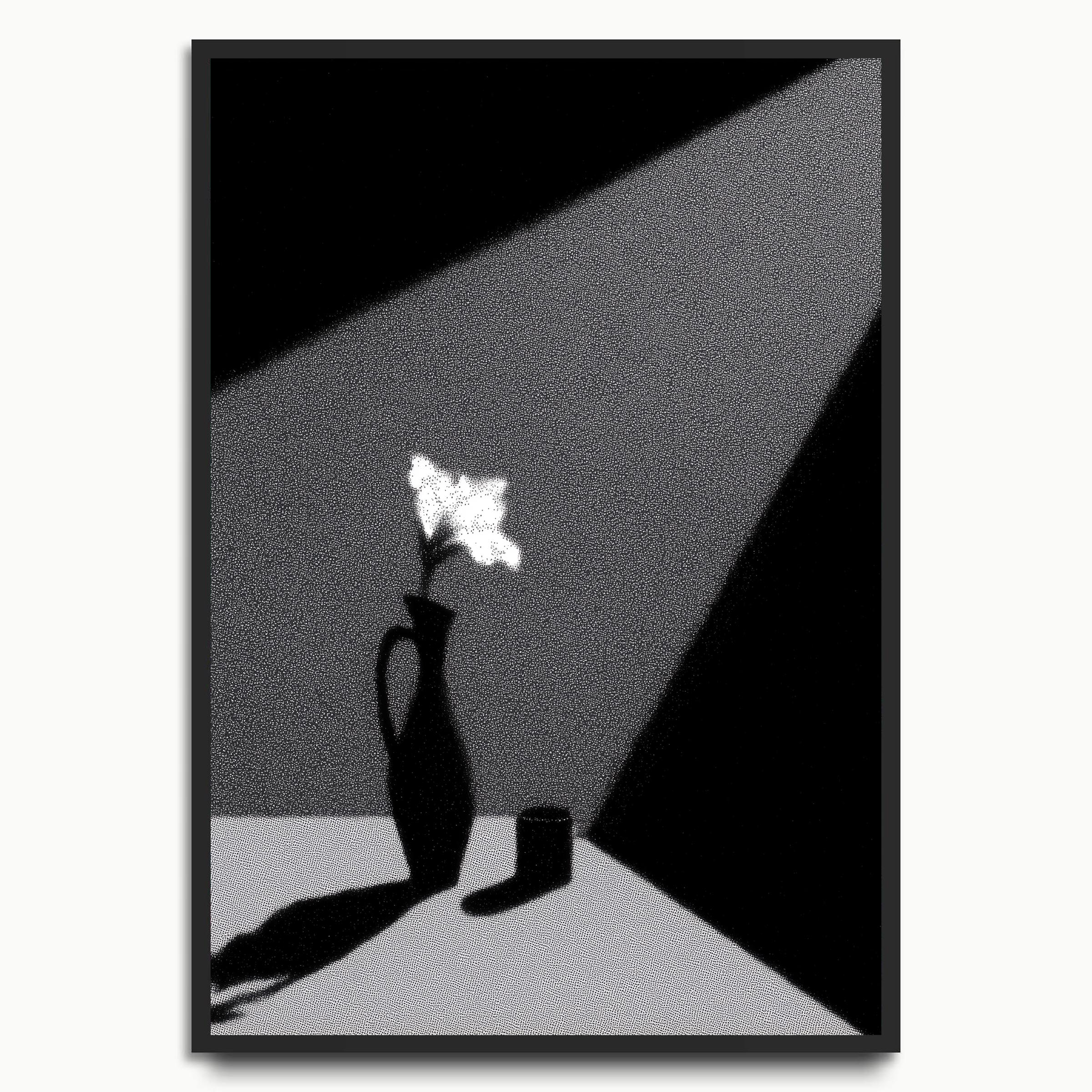 Black & White Plant 3