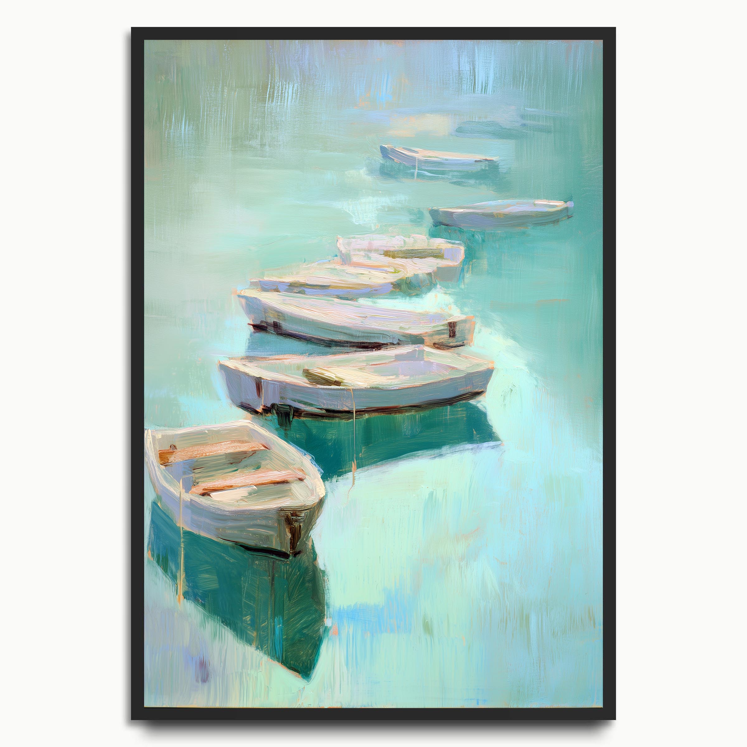 Watercolour Boats