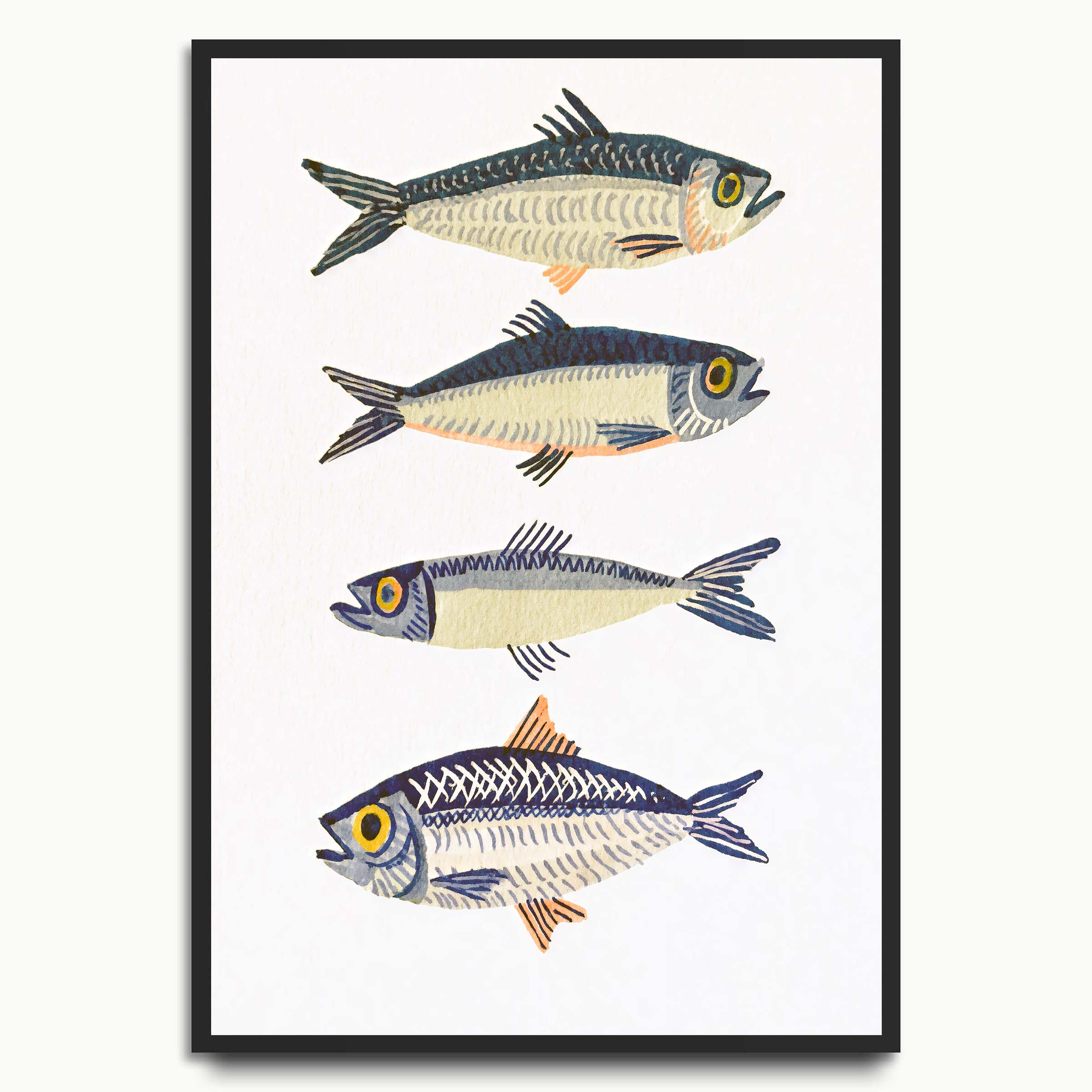Vintage Sardine Study