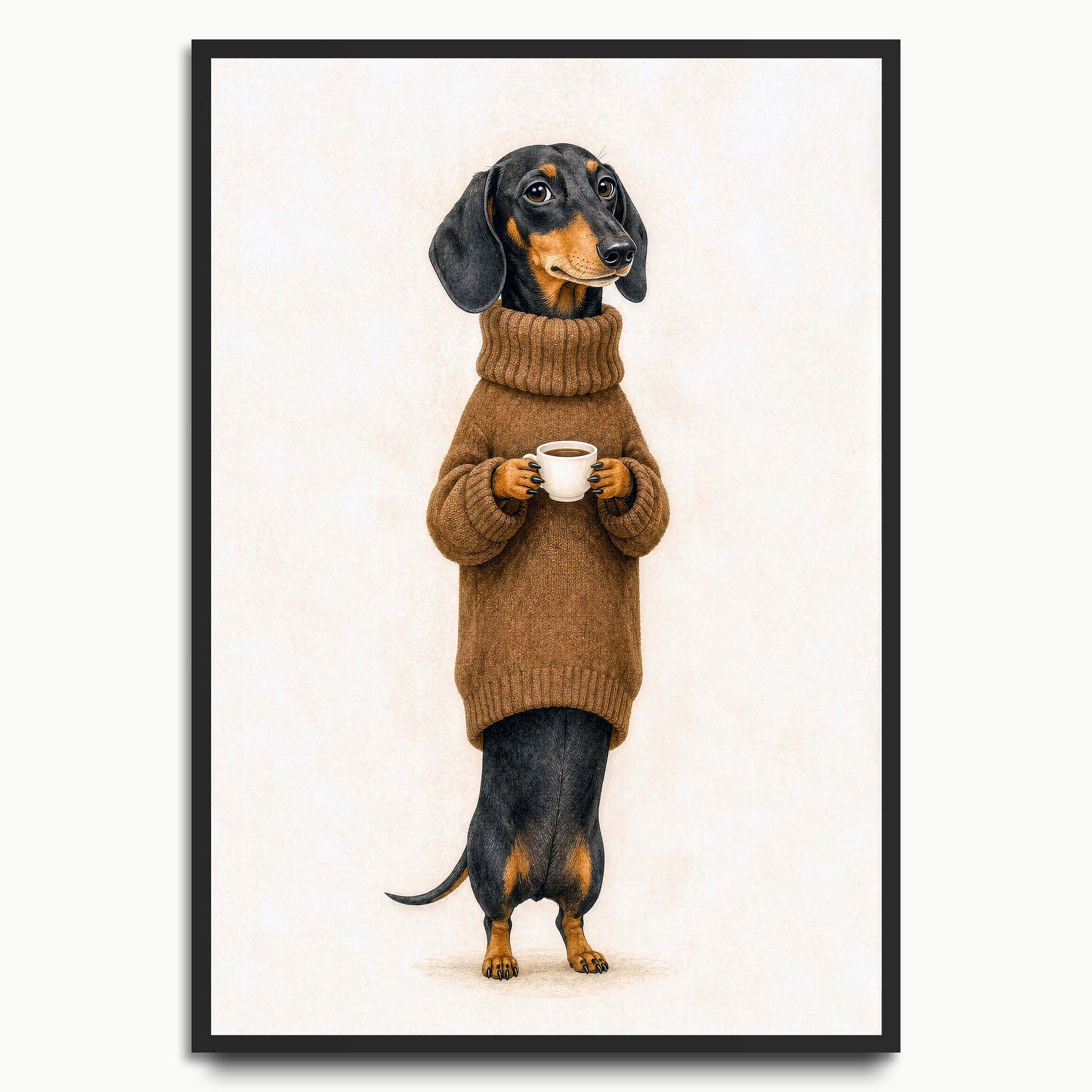Coffee Cup Dachshund