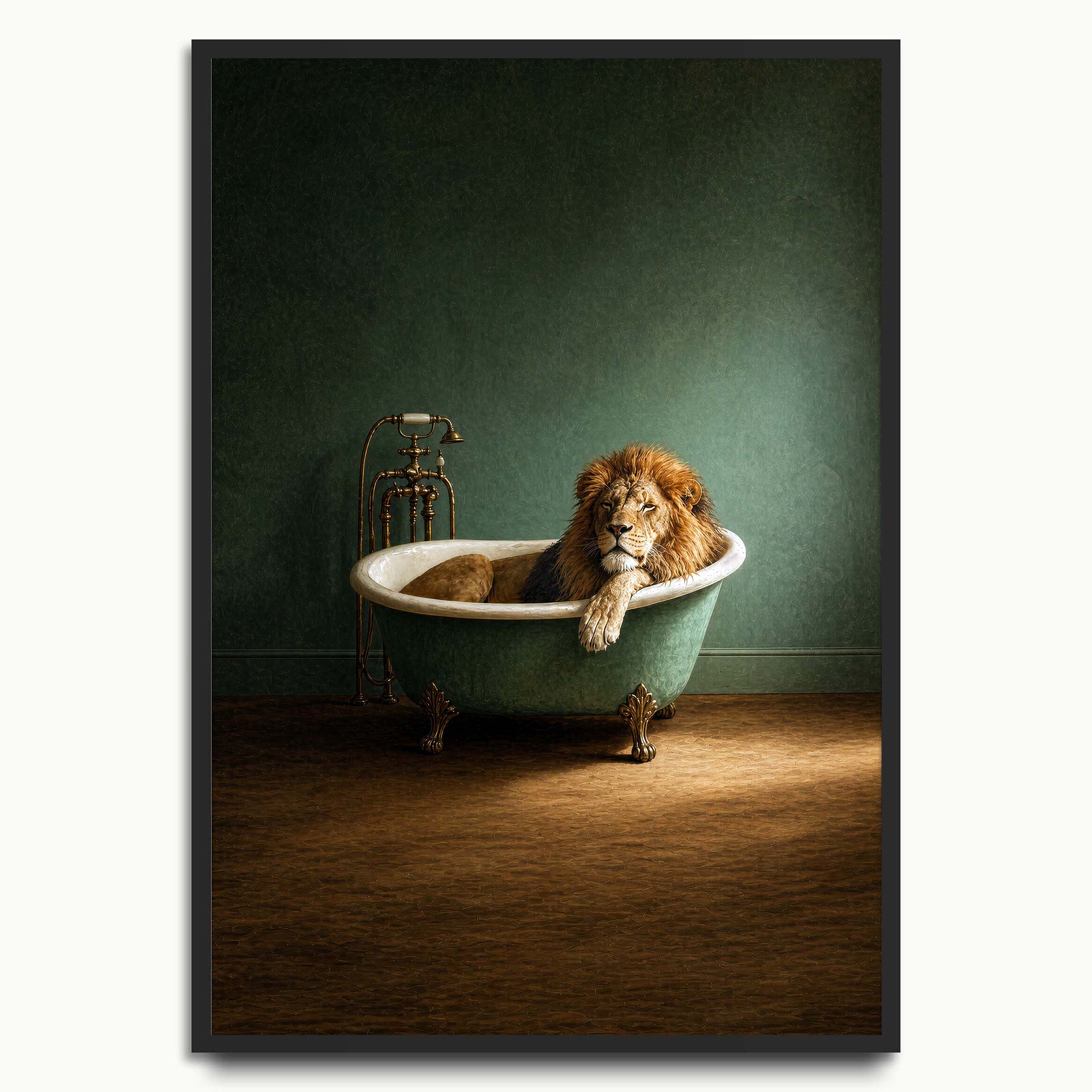 Bath Tub Lion