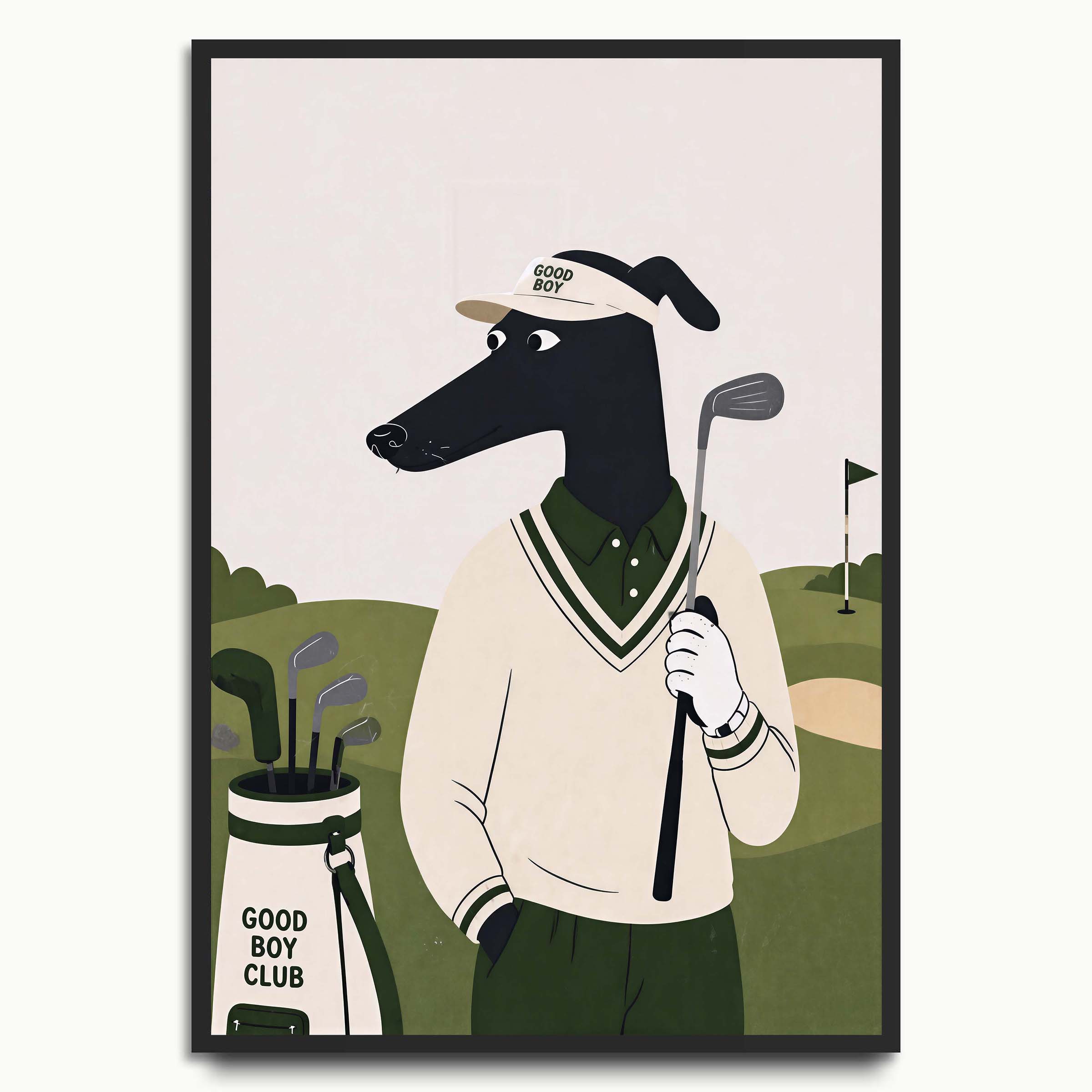 Golf Day Dog