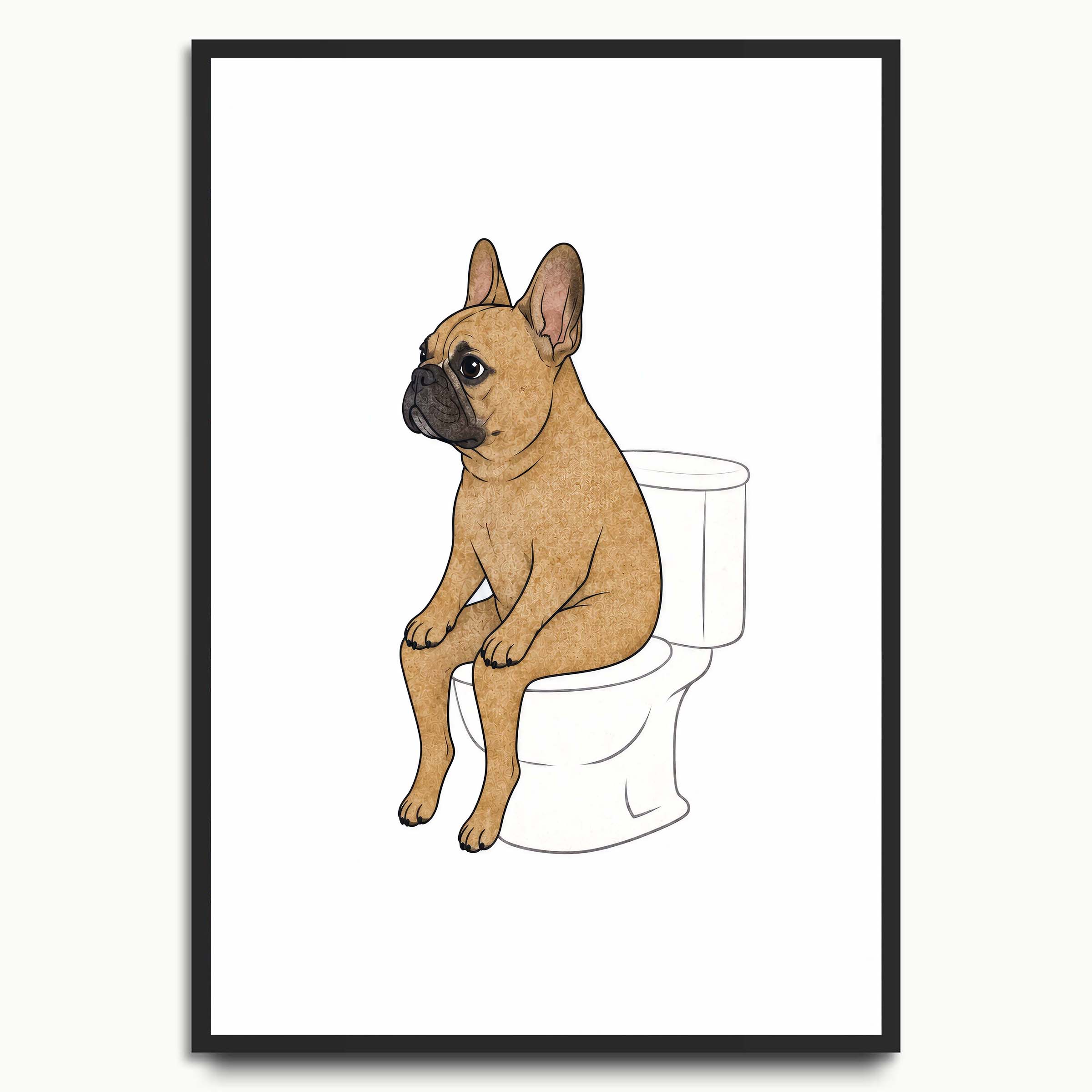 Poop French Bulldog