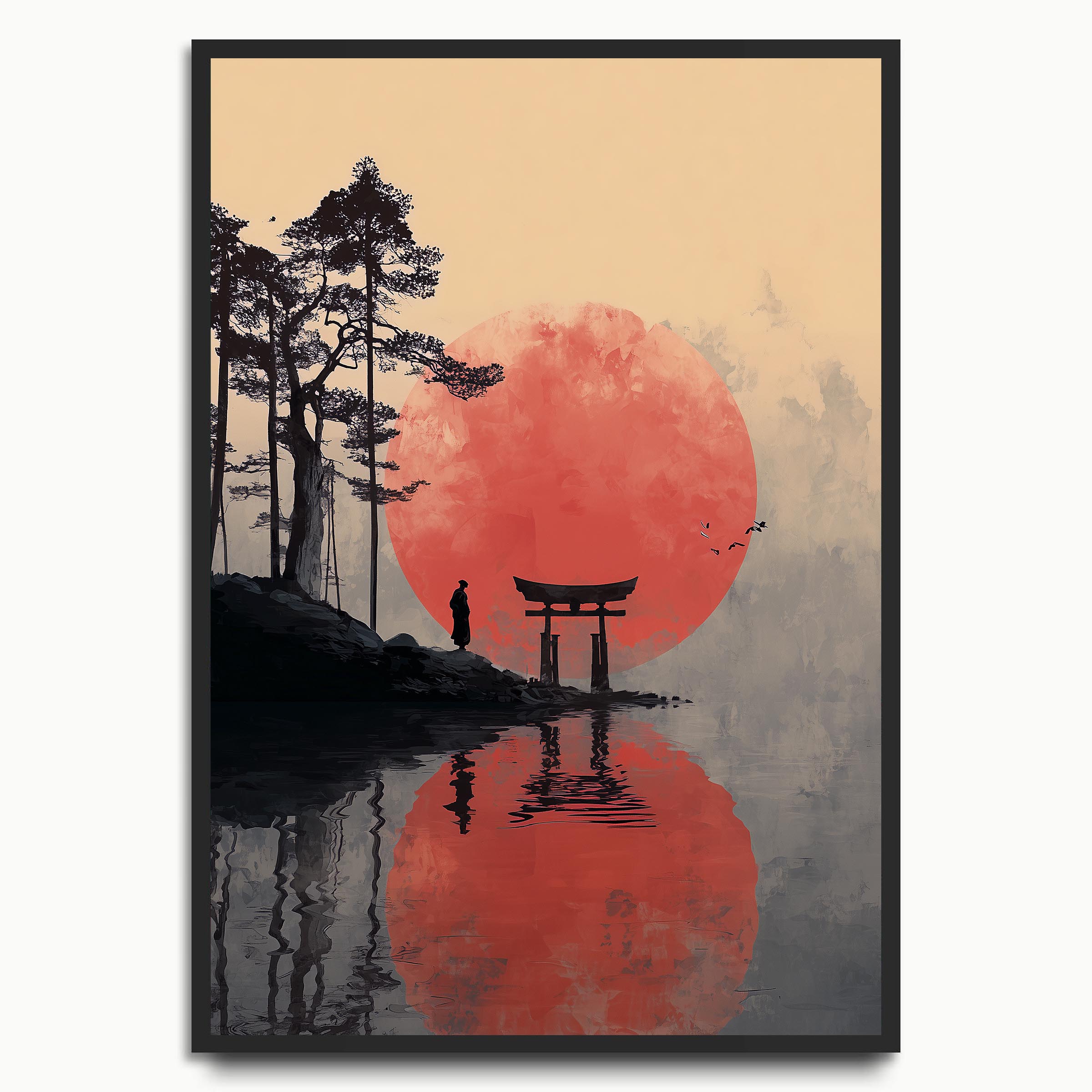 Silent Horizon Japanese Landscape