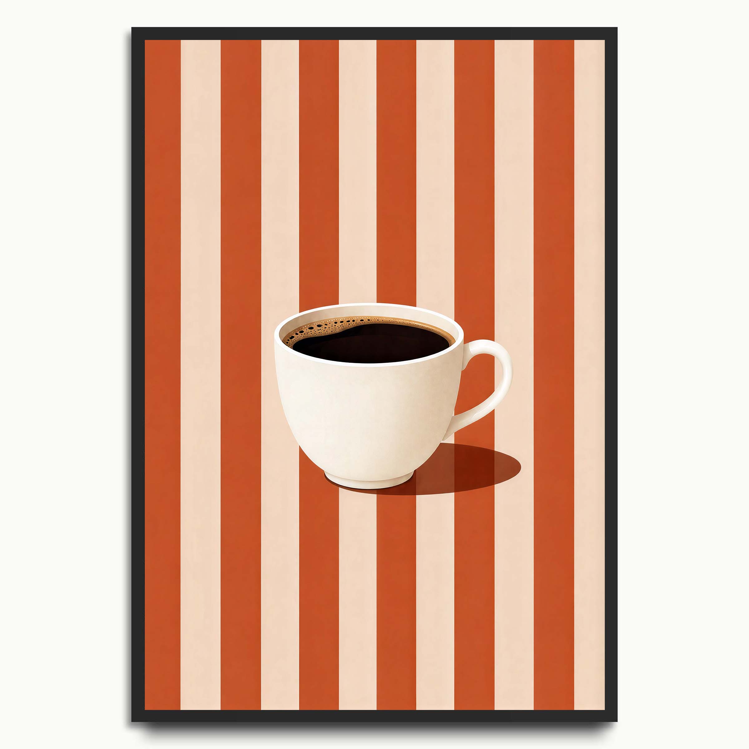 Striped Morning Coffee