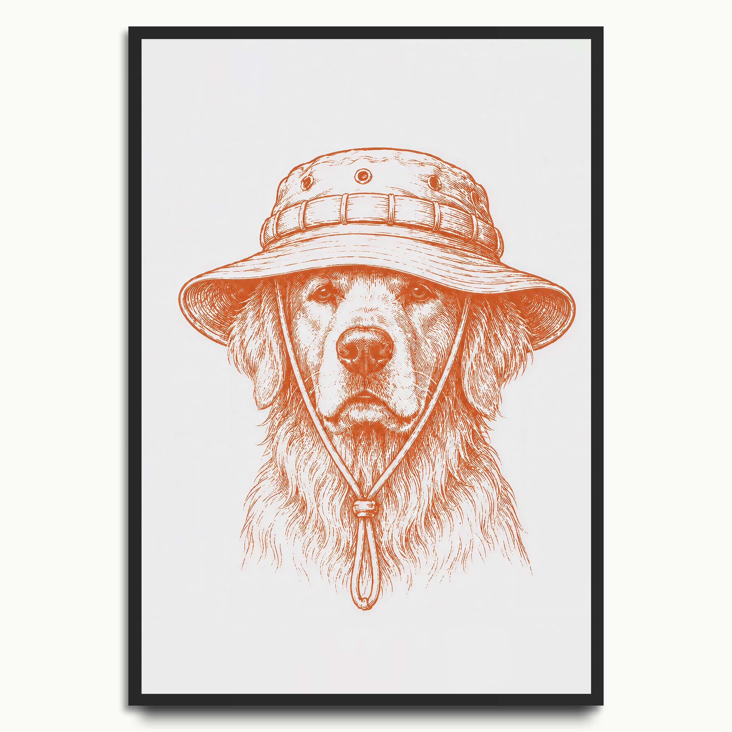 Rust Bucket Hat Hound
