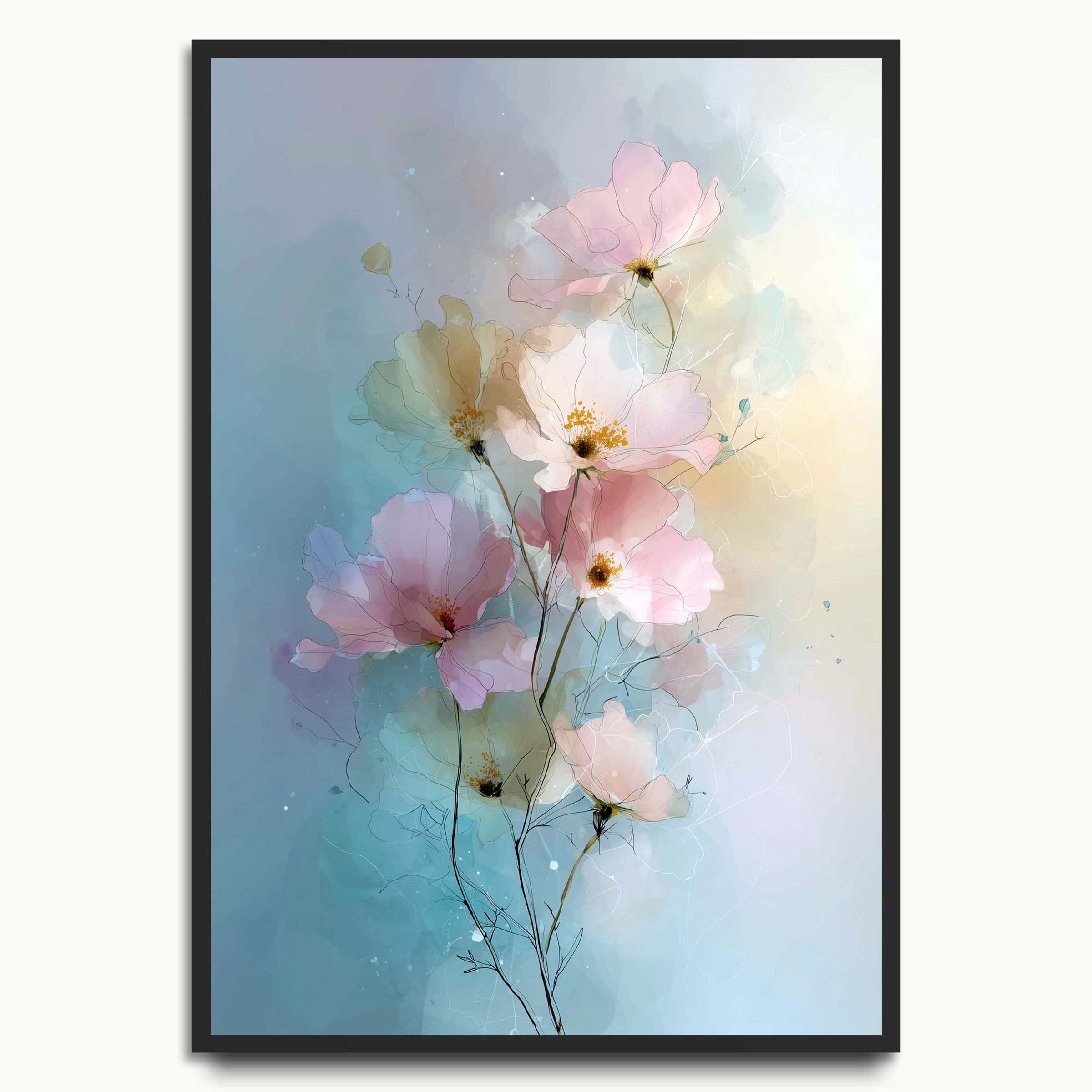 Blush Wildflowers botanical & flower prints