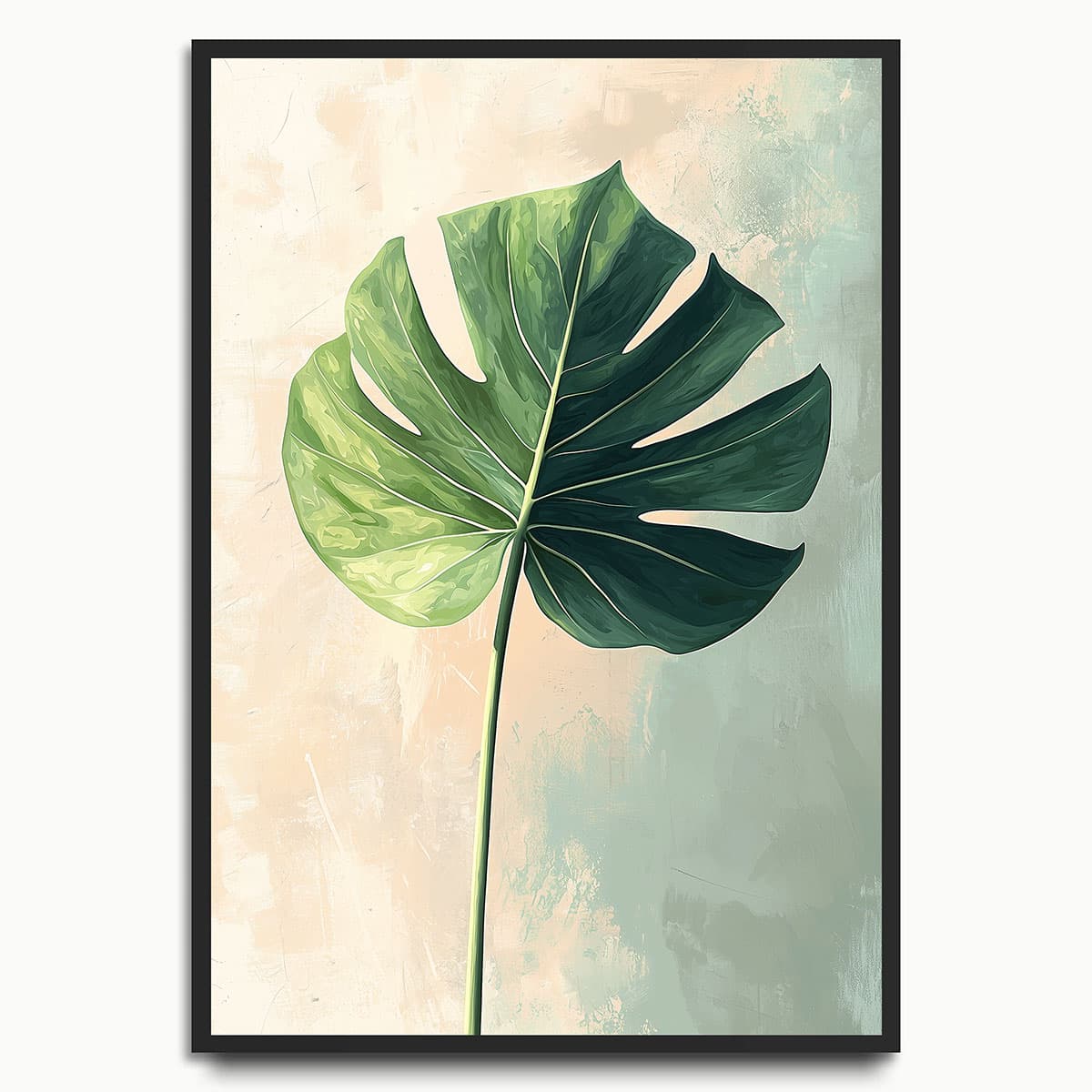 Monstera Leaf Study botanical & flower prints