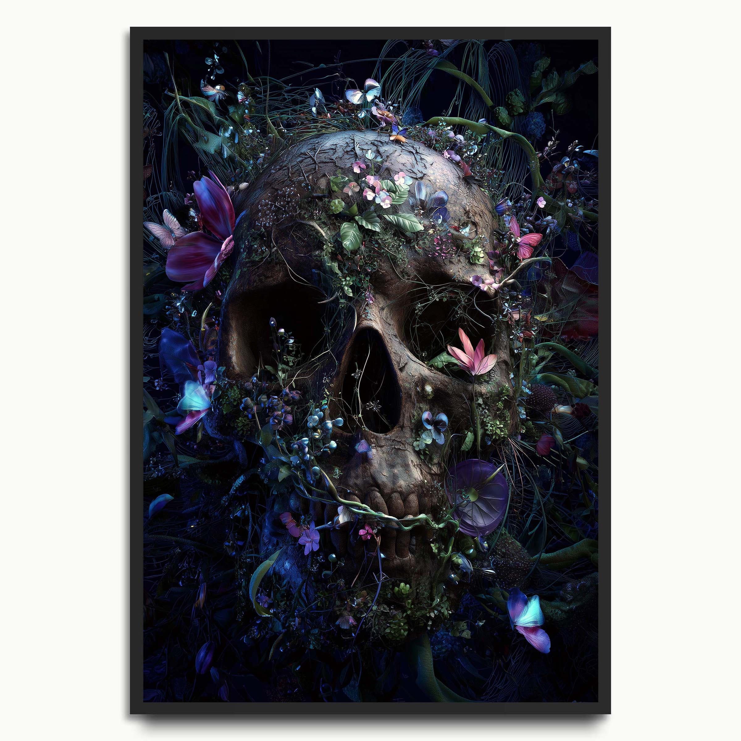 Floral Decay portrait & figure prints
