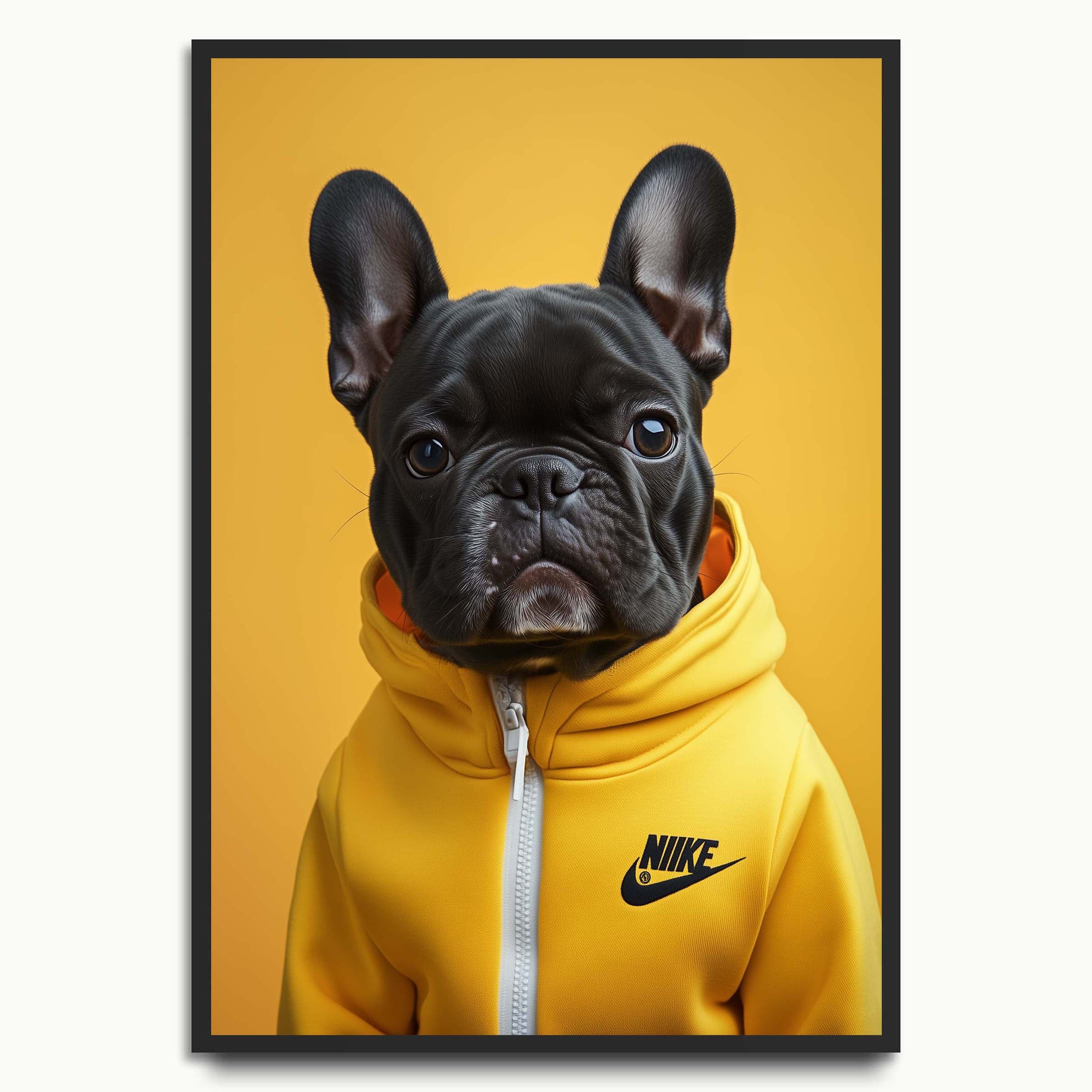 Yellow Jacket dog art prints