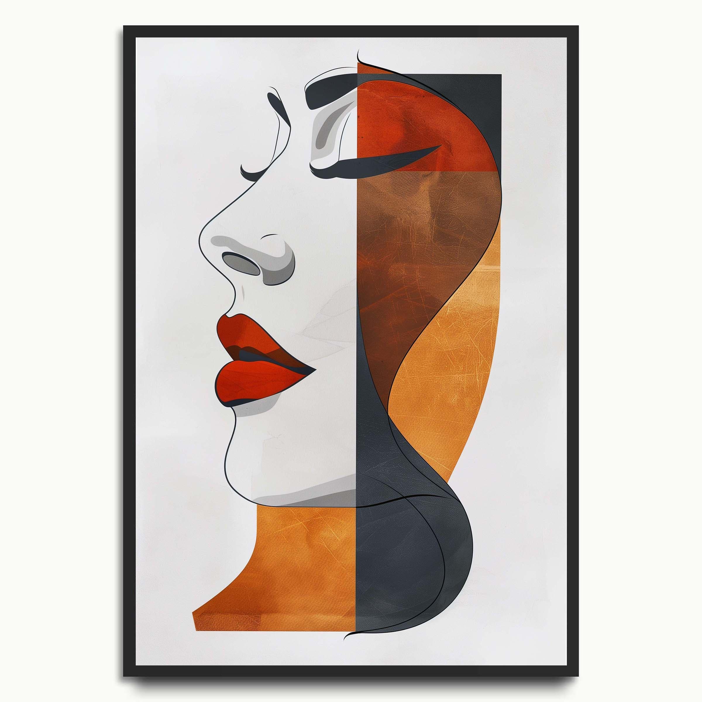 Rustic Shades of Brown portrait & figure prints
