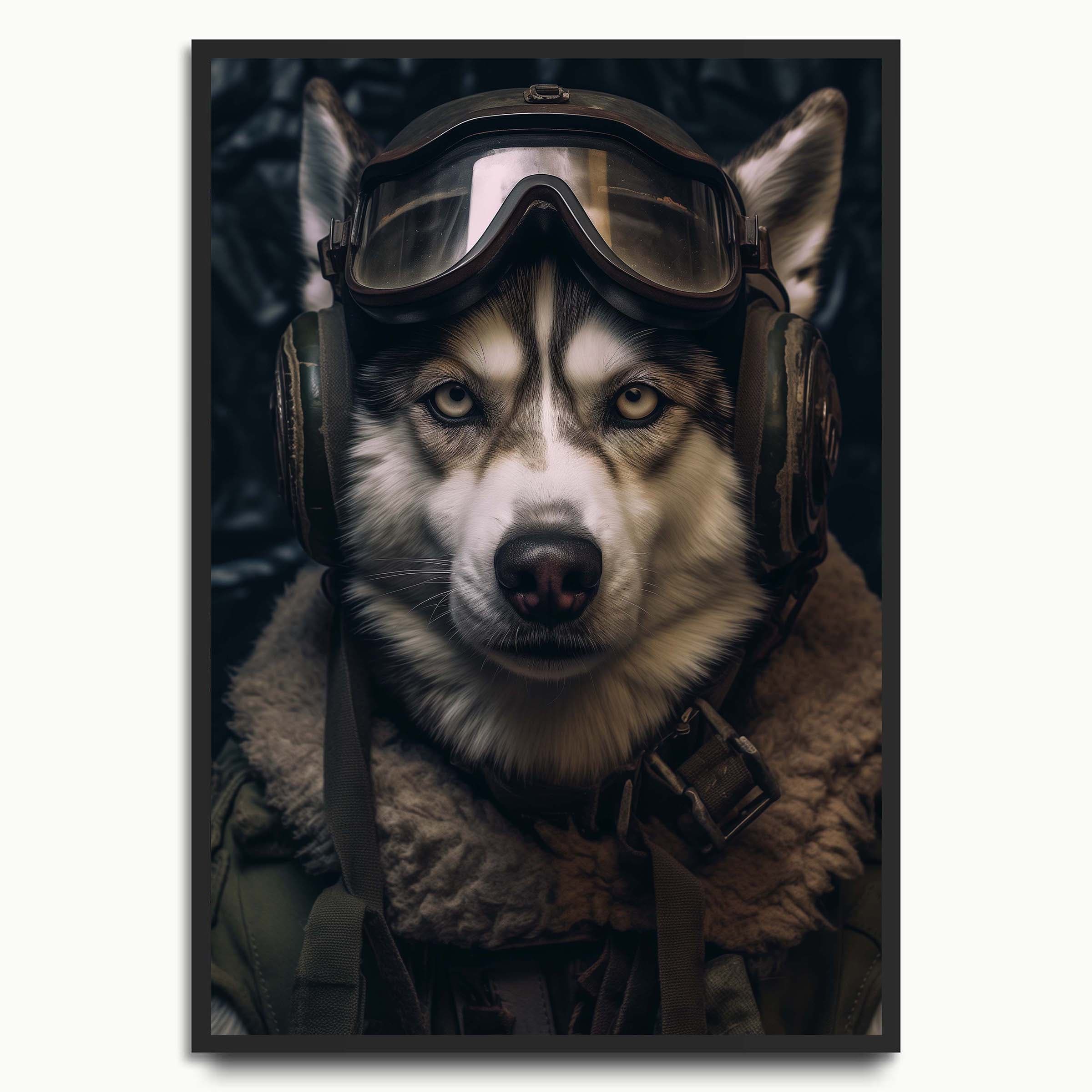 Artic Shepherd dog art prints