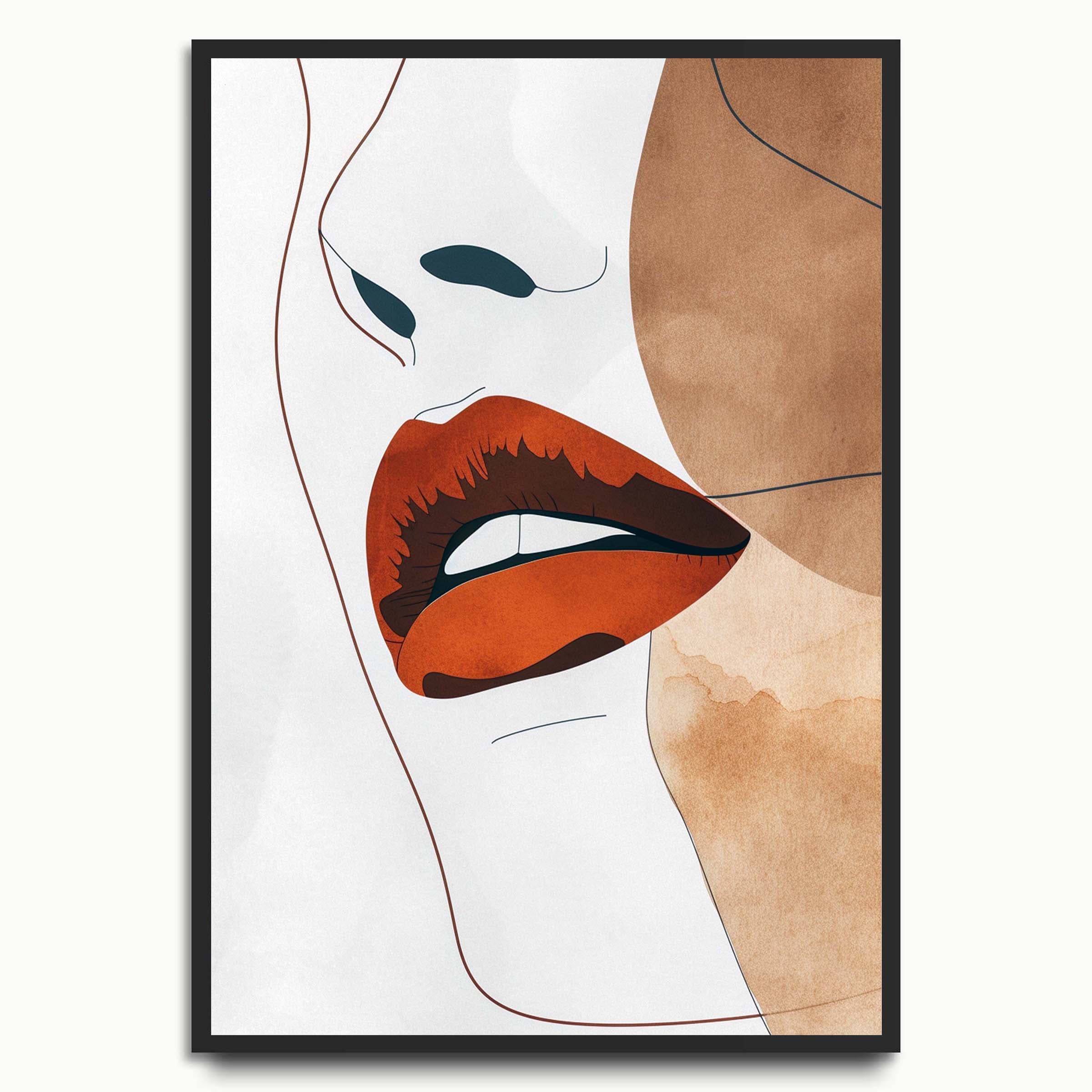 Crimson Whisper portrait & figure prints