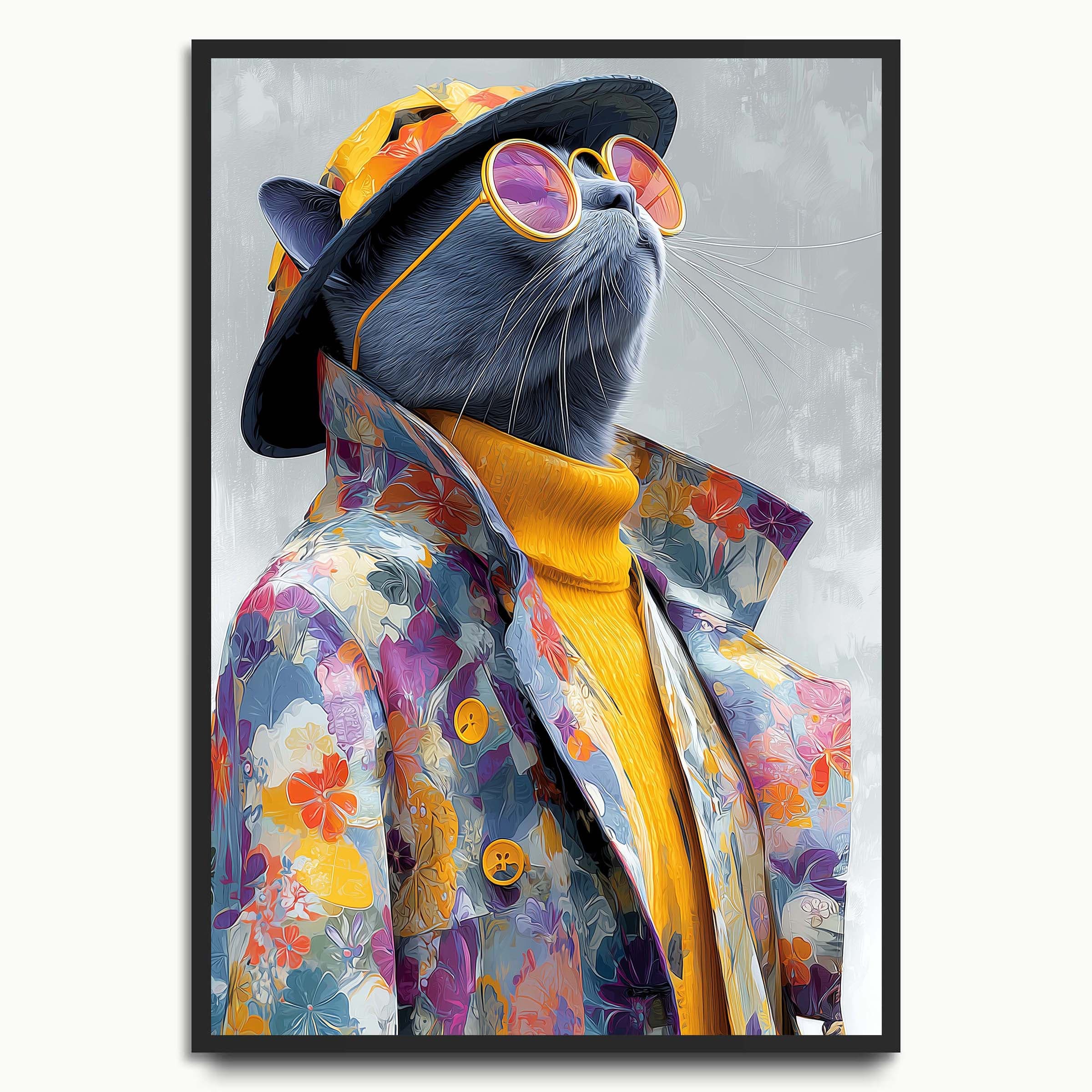 Cool Cat cat art prints