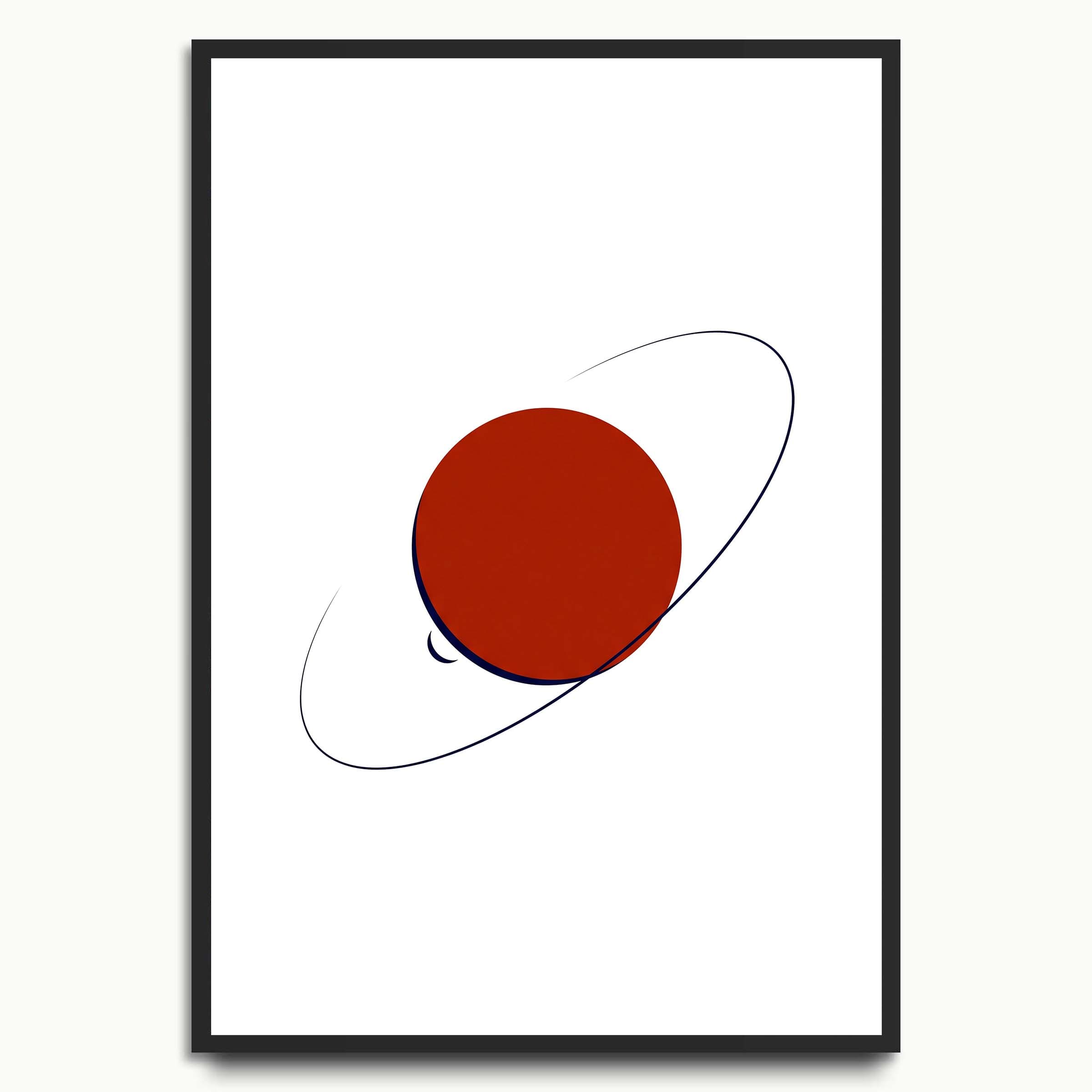Orbit Study space & celestial prints