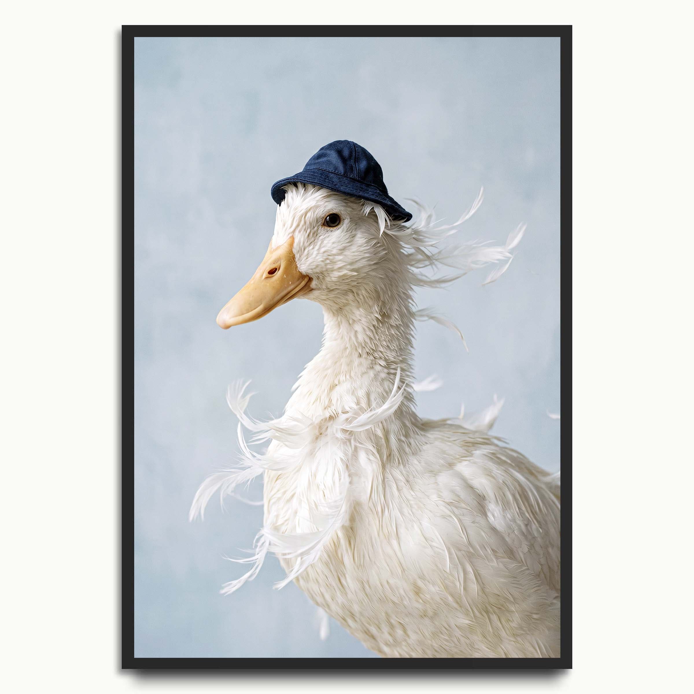 Dapper Duck animal art prints