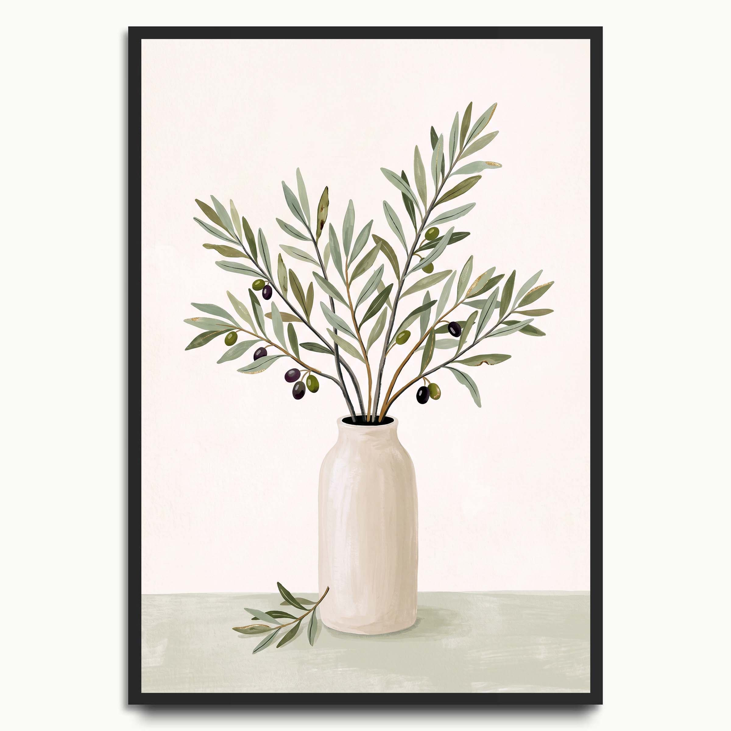 Olive Branch Still Life botanical & flower prints