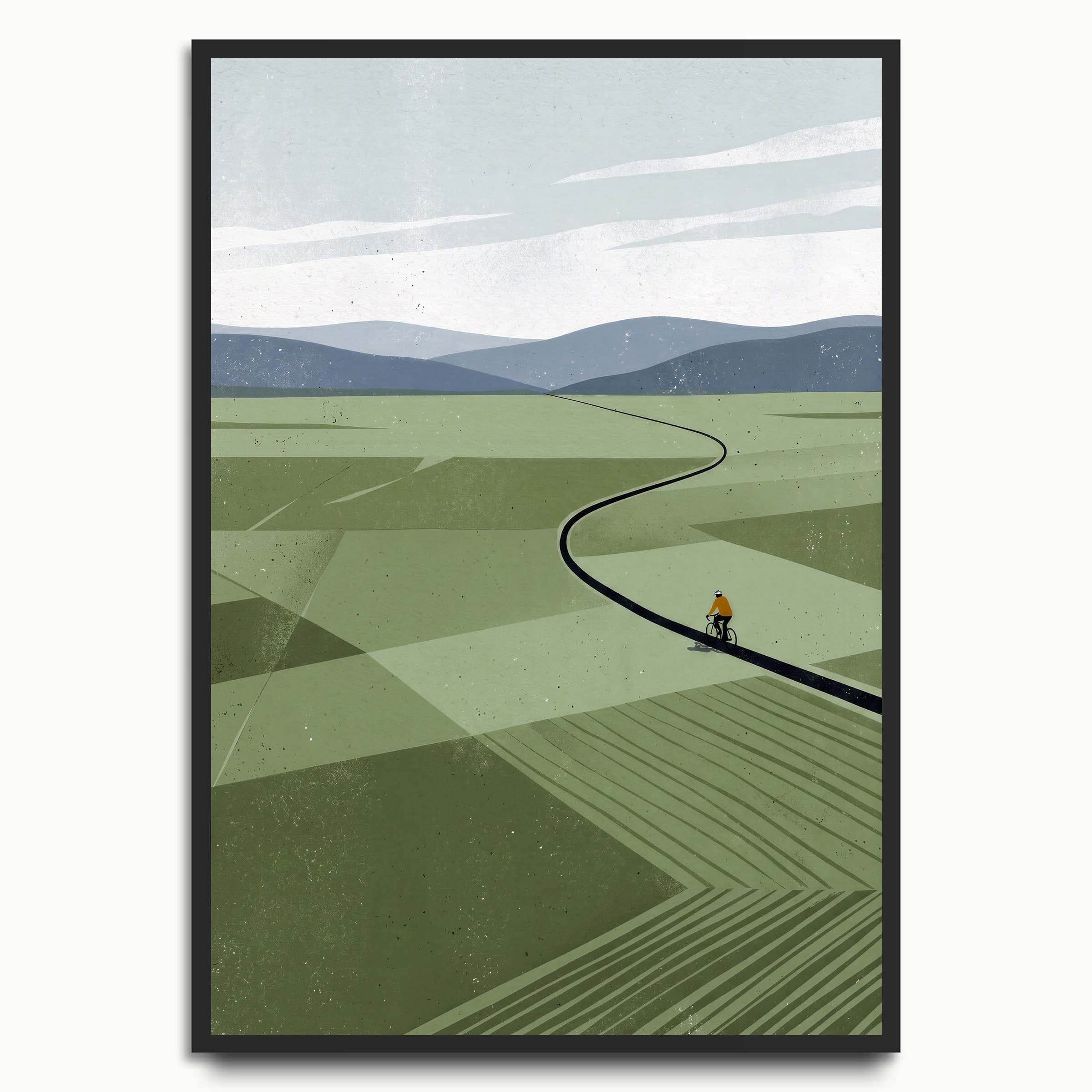 Long Road Home landscape art prints
