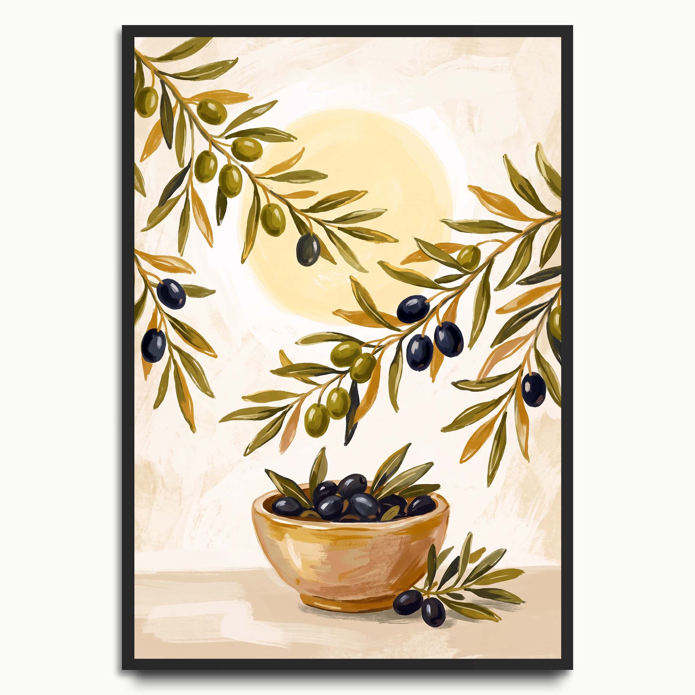 Olive Harvest food & drink prints