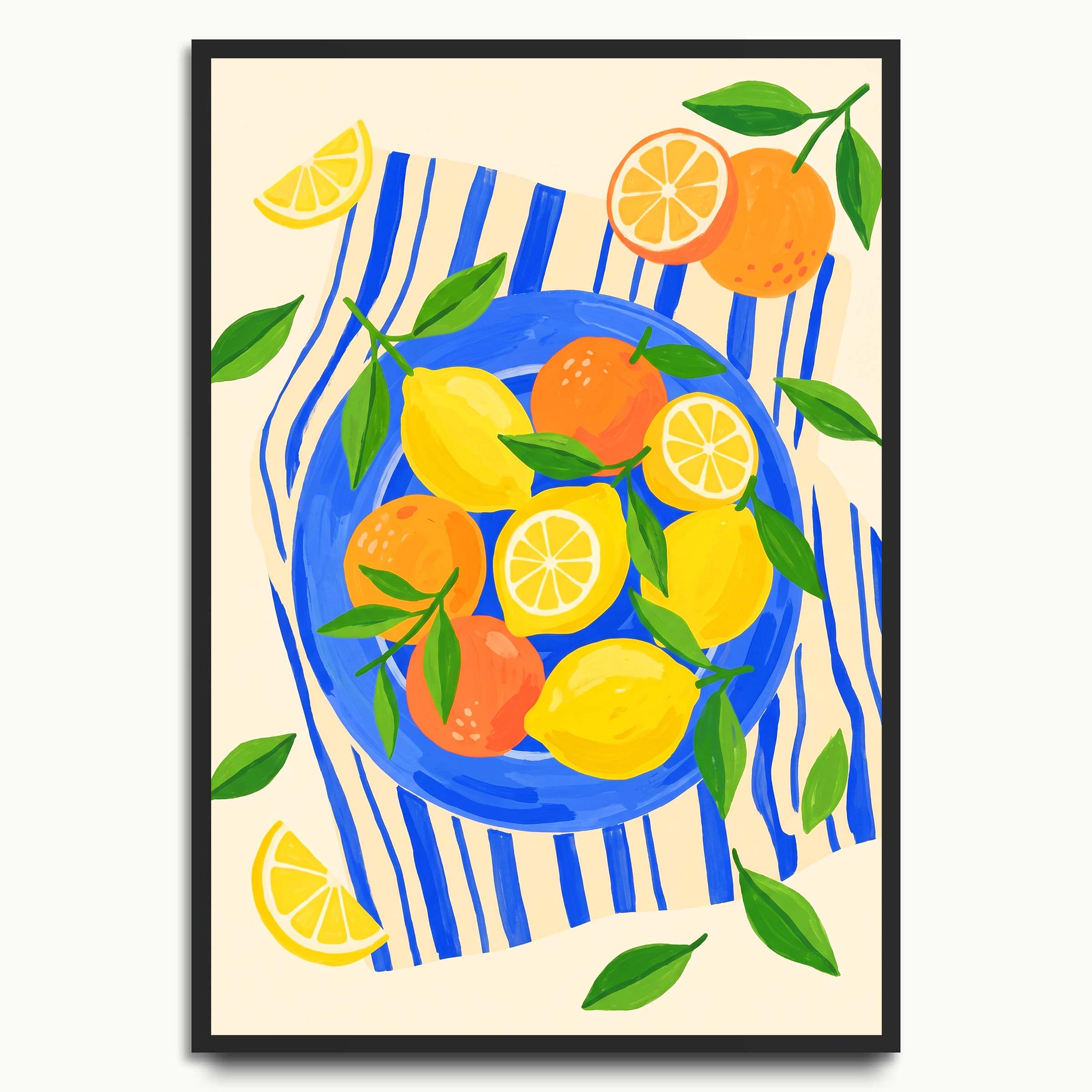 Citrus Tablecloth food & drink prints